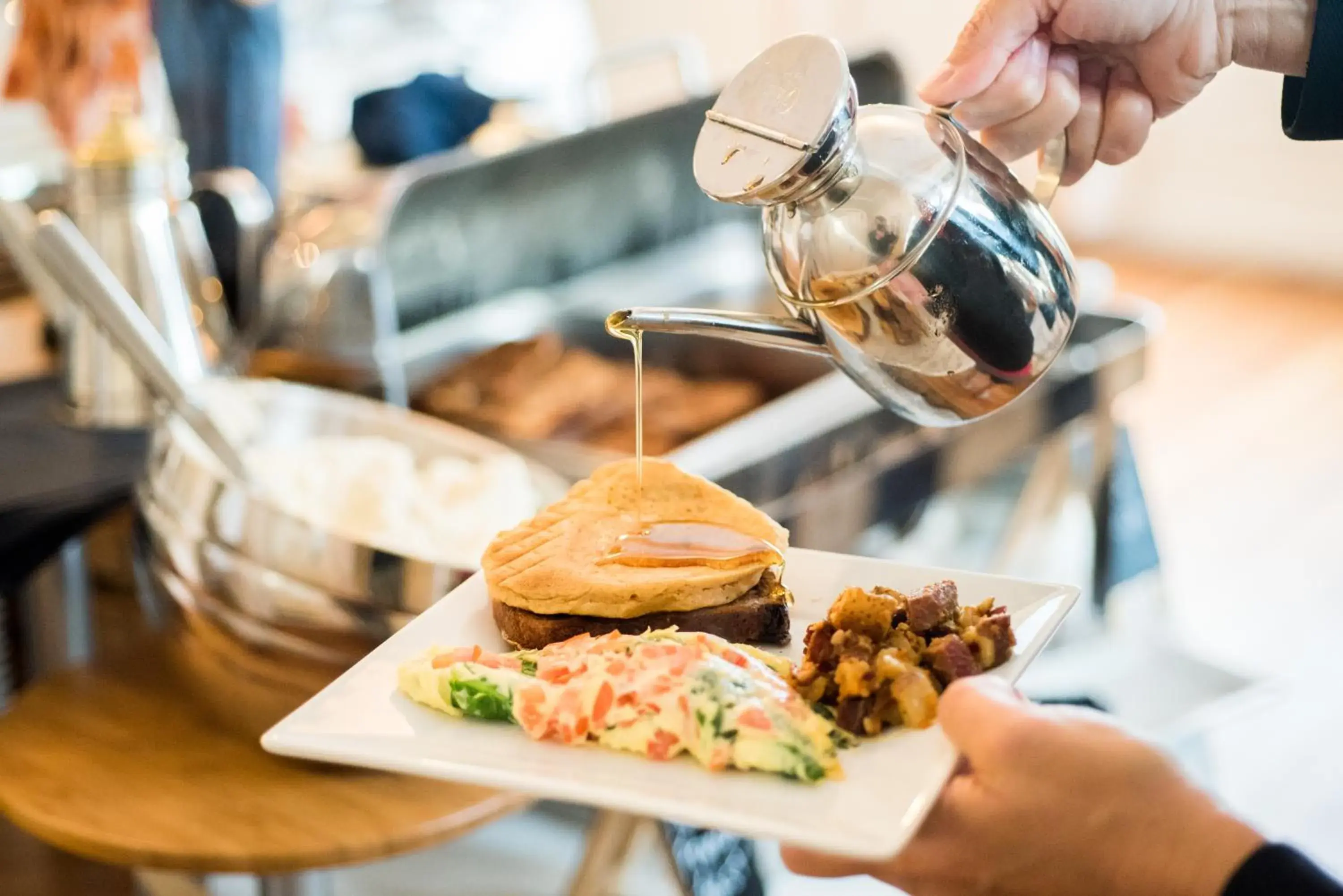 Breakfast in The Nonantum Resort Breakfast in The Nonantum Resort