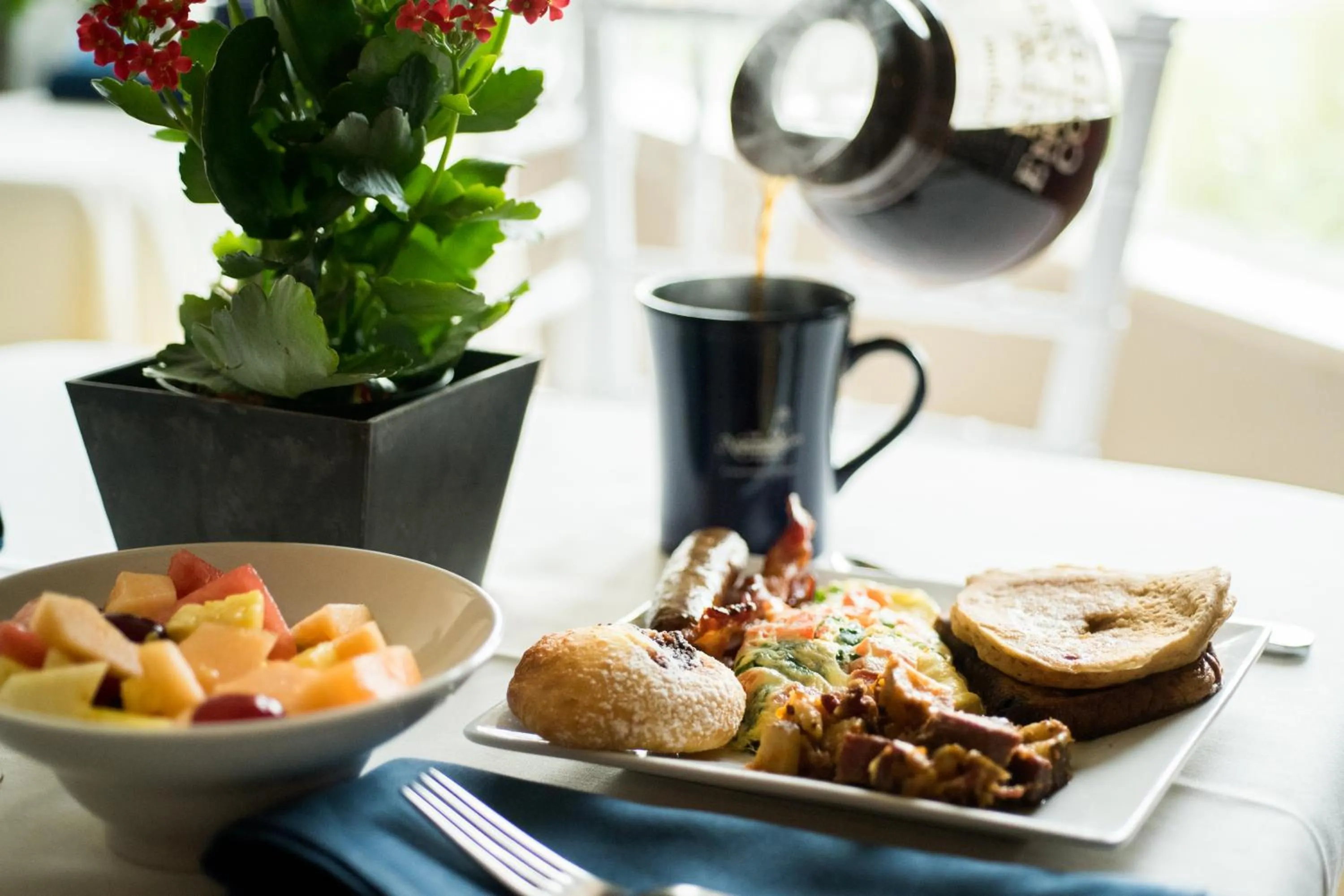 Buffet breakfast in The Nonantum Resort