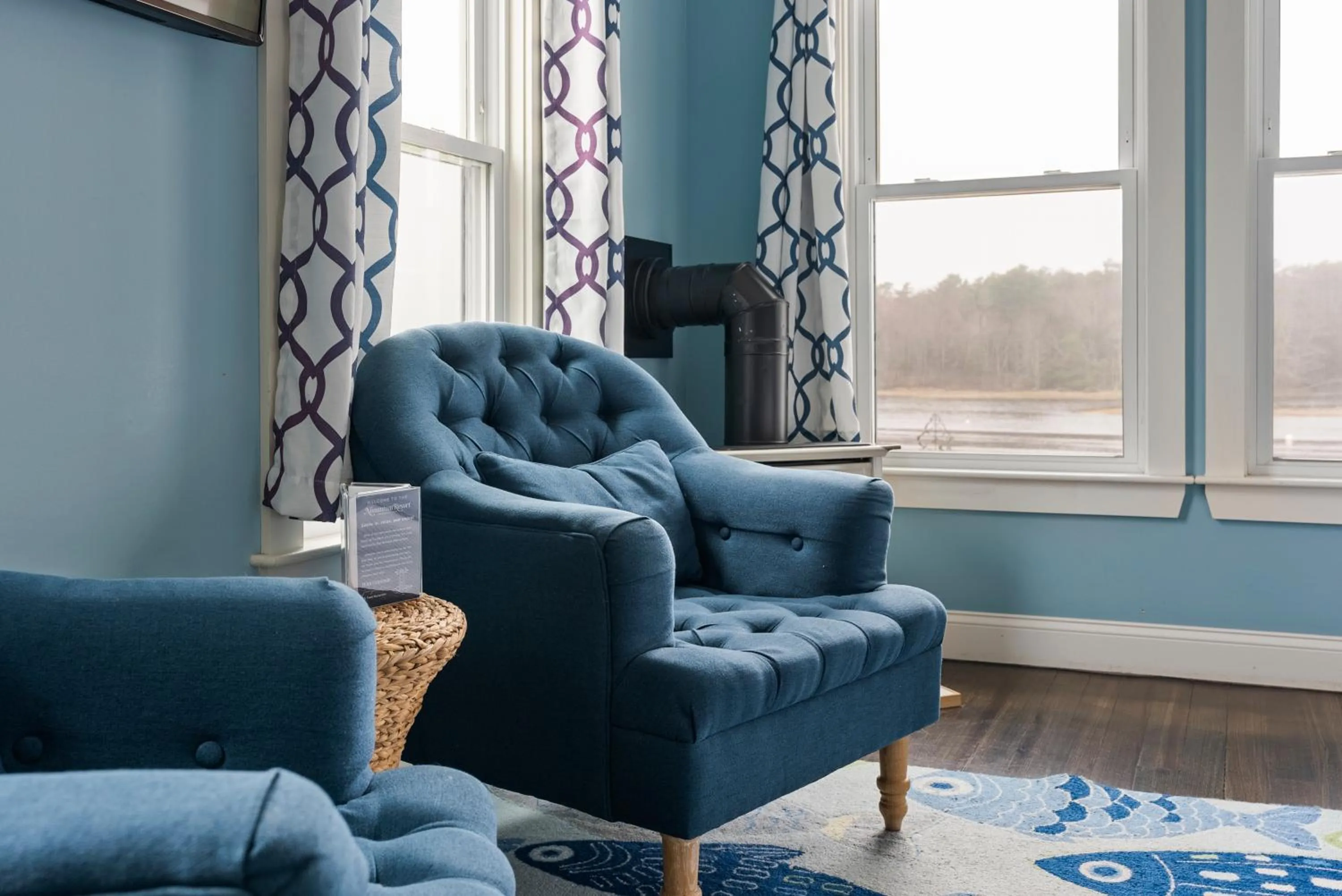 Seating area in The Nonantum Resort