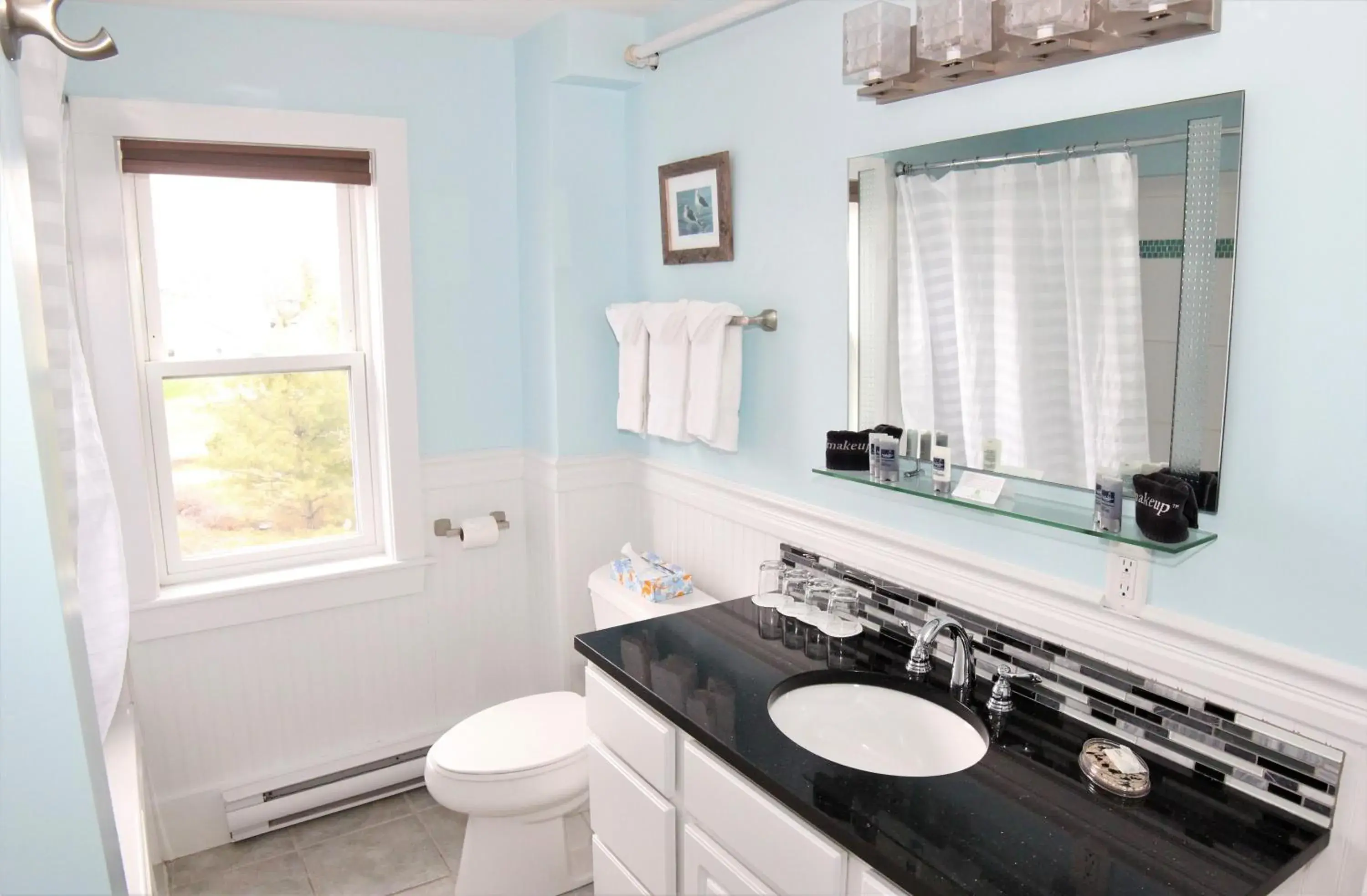 Bathroom in The Nonantum Resort Bathroom in The Nonantum Resort