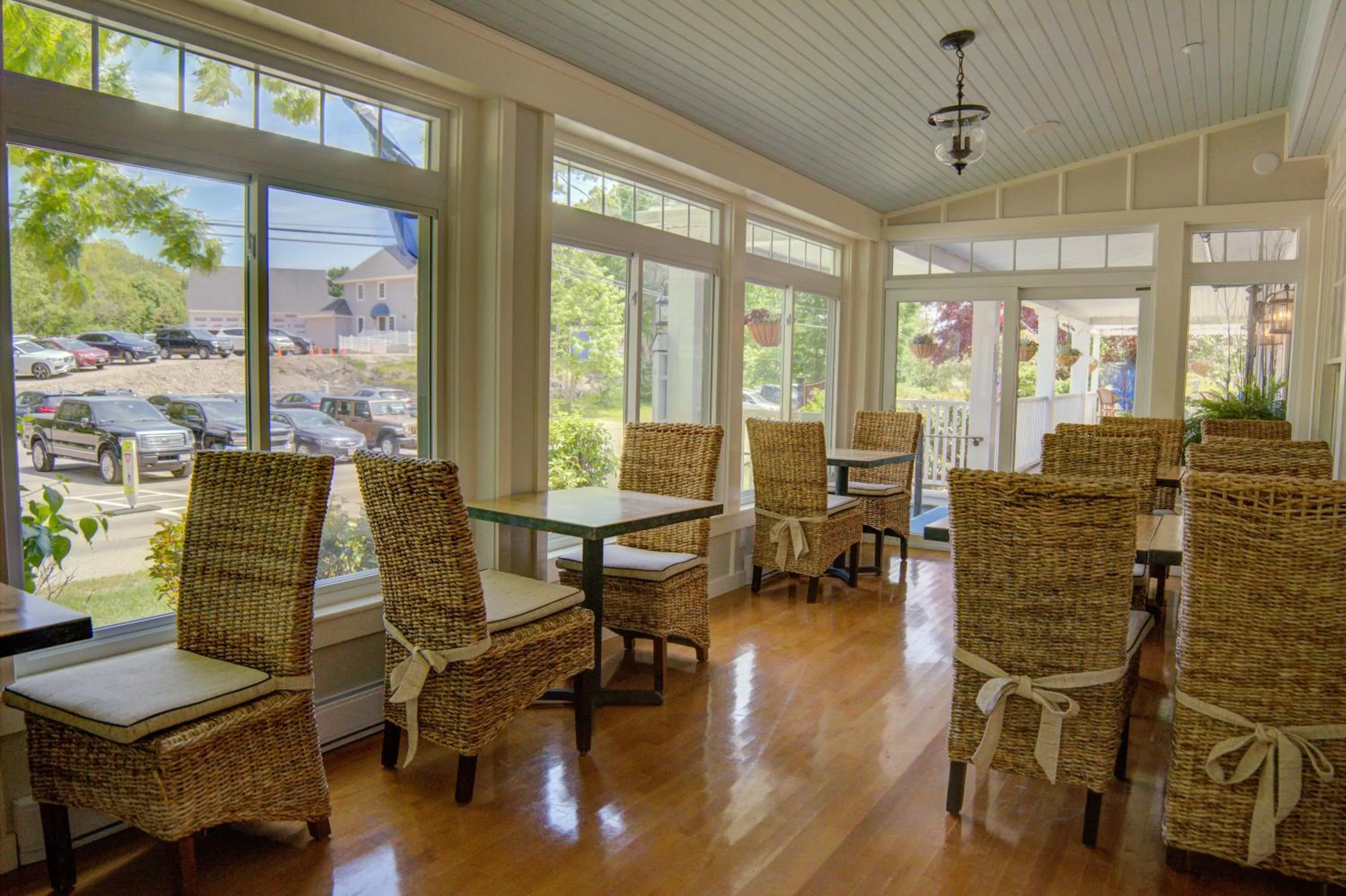 Patio in The Nonantum Resort