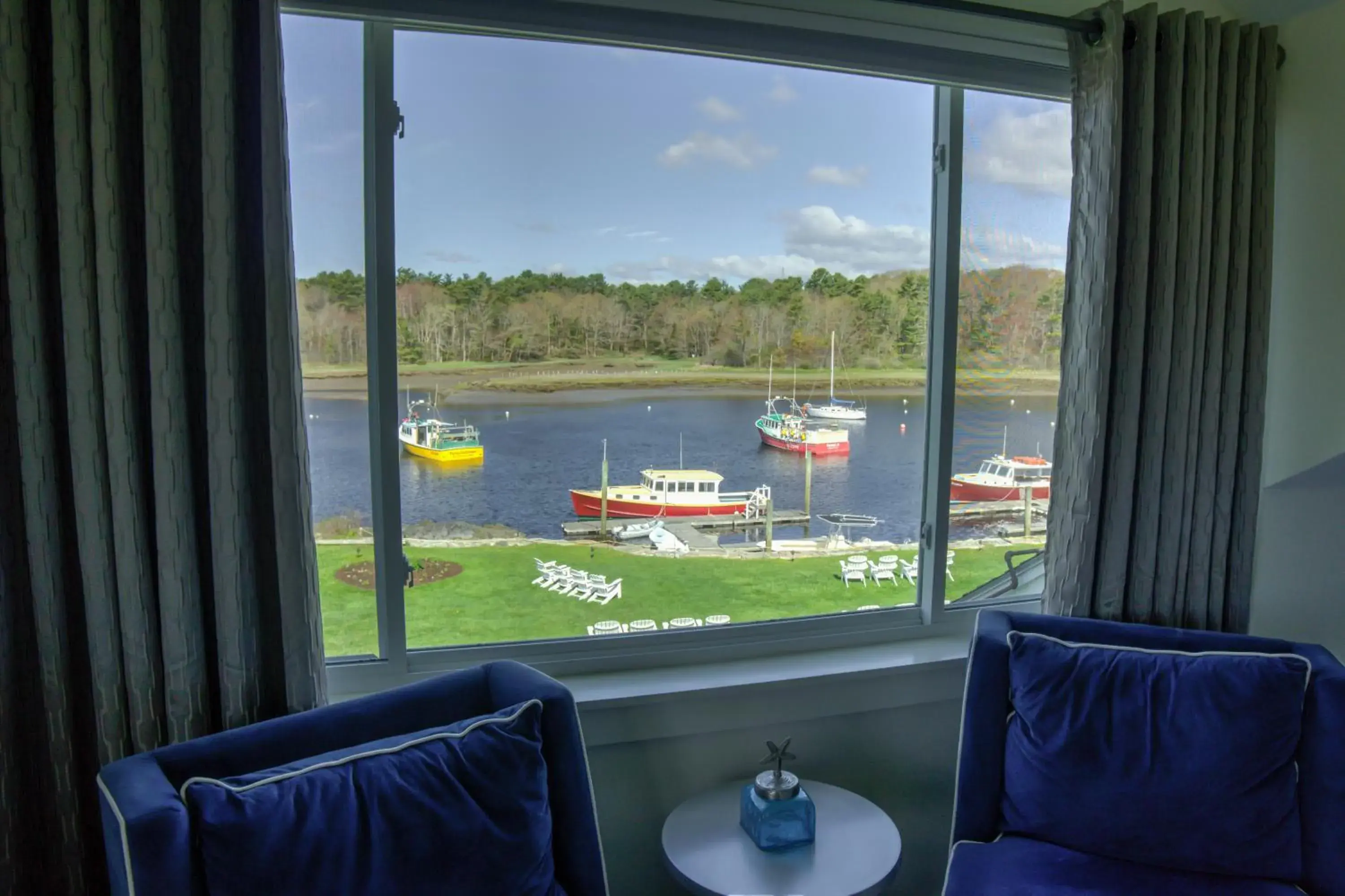 River view in The Nonantum Resort River view in The Nonantum Resort