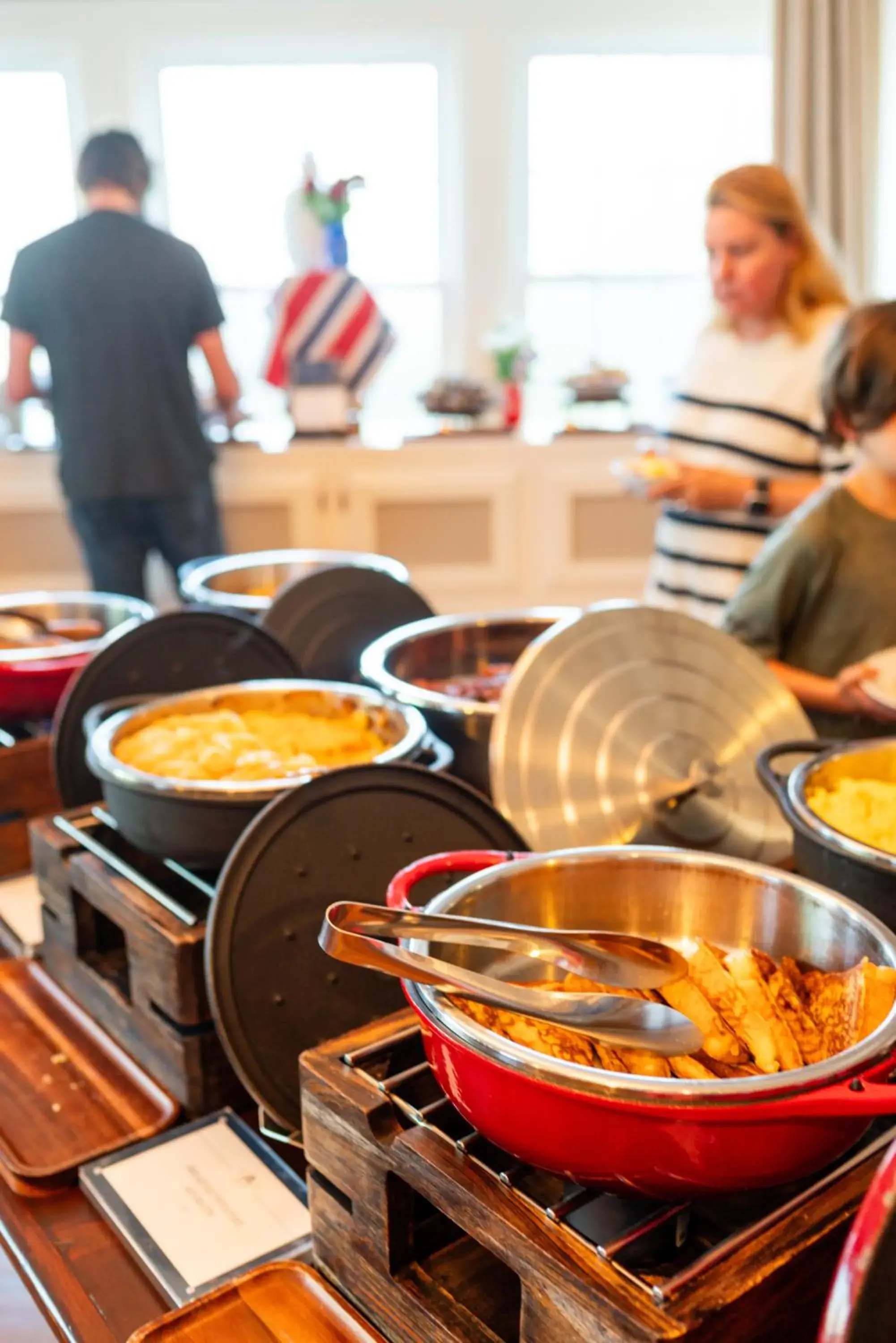Buffet breakfast in The Nonantum Resort Buffet breakfast in The Nonantum Resort