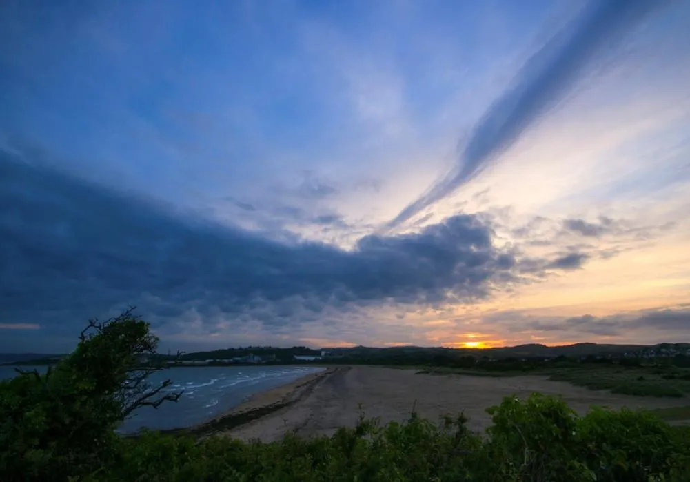 Beach in Par Sands Coastal Holiday park