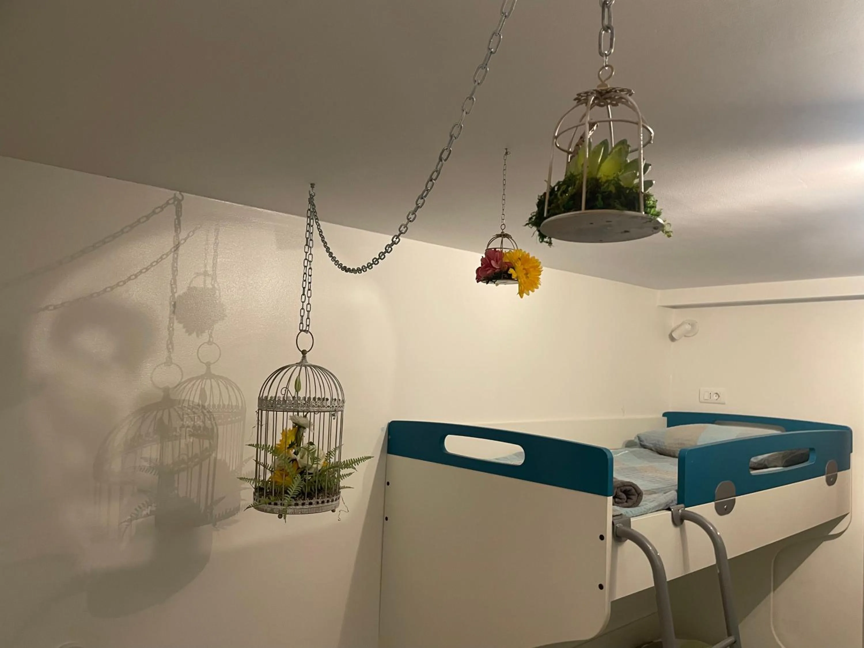 Decorative detail in Hostel Pipištrelo