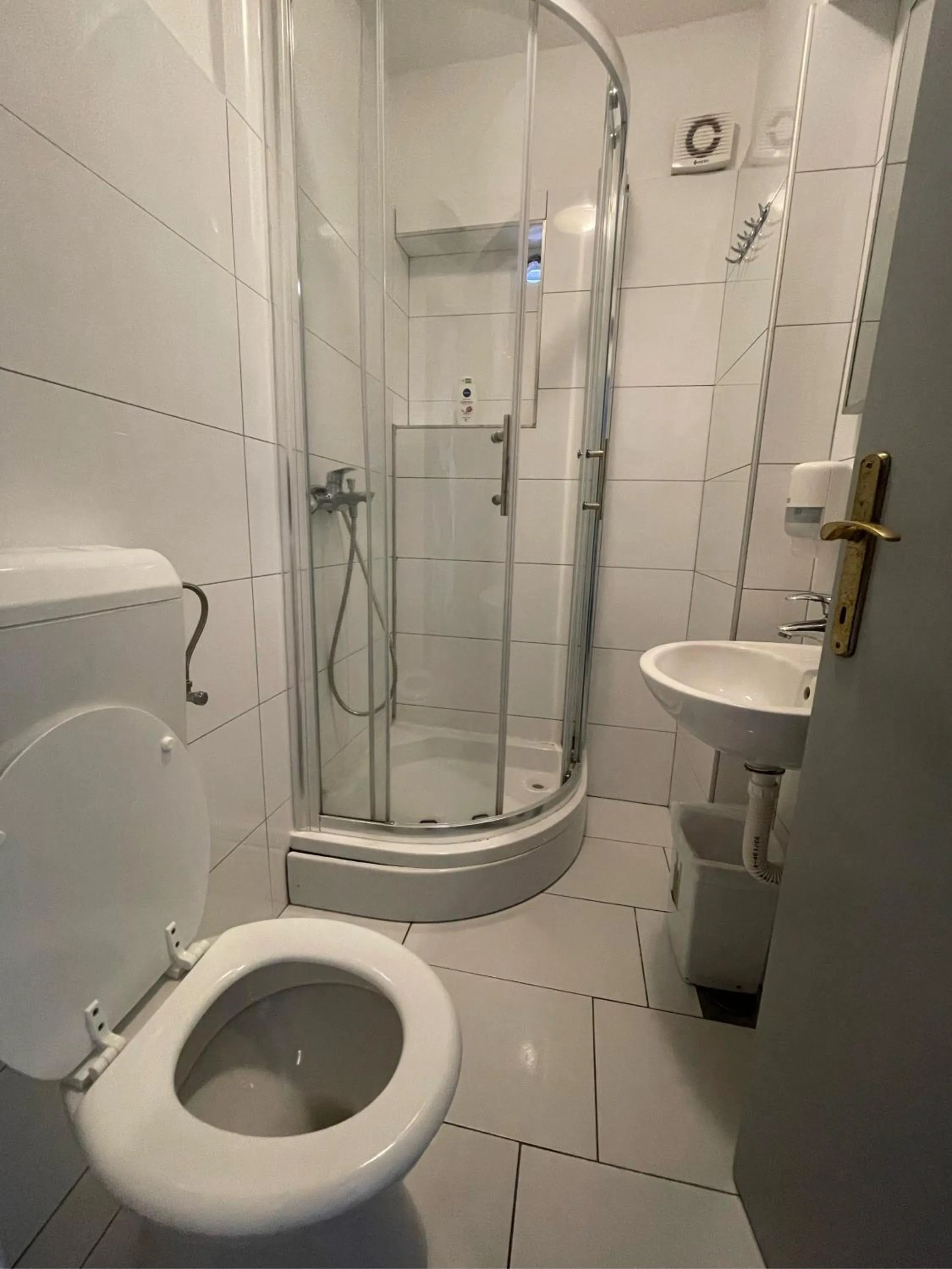 Toilet in Hostel Pipištrelo