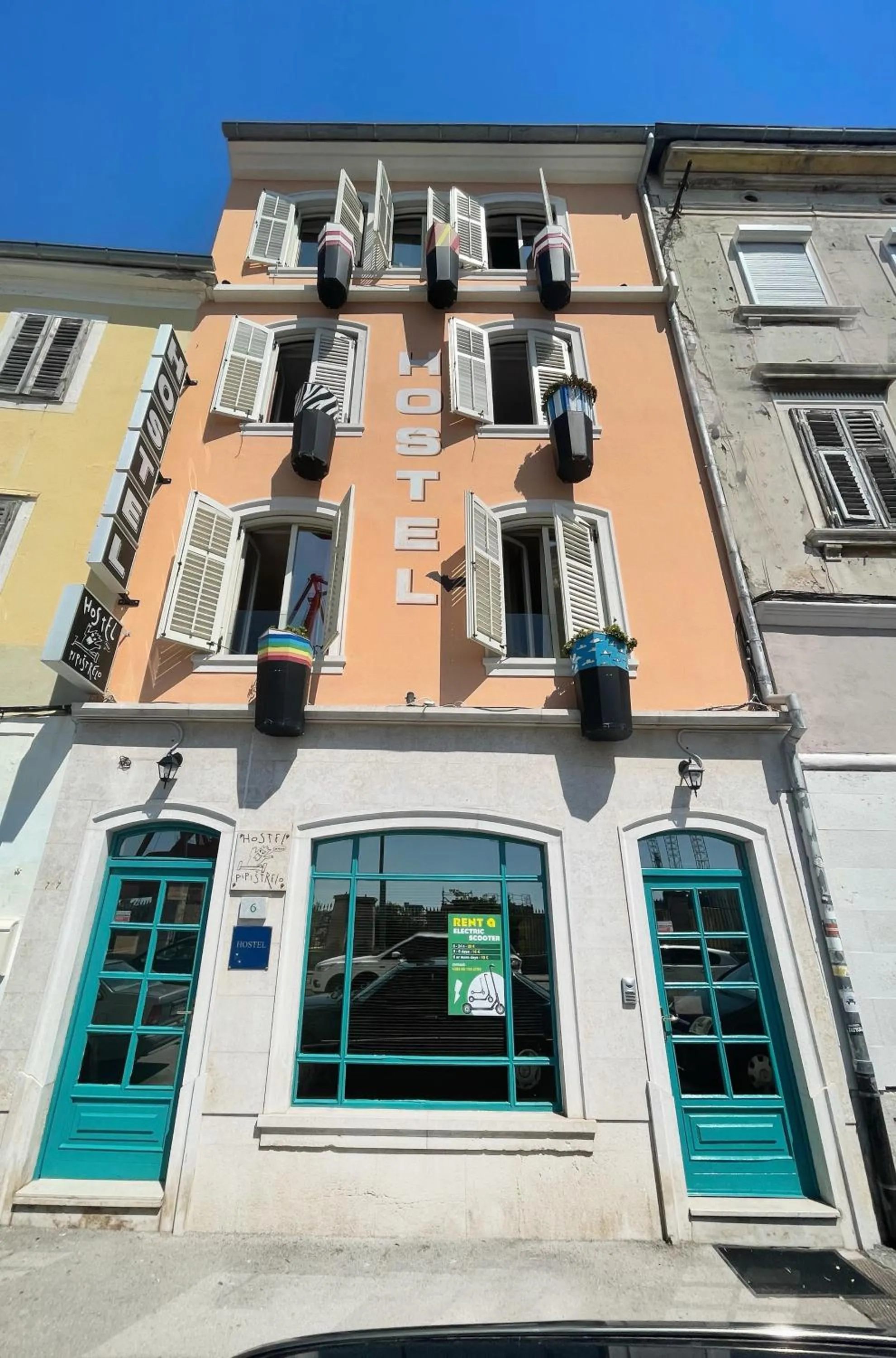 Property building in Hostel Pipištrelo