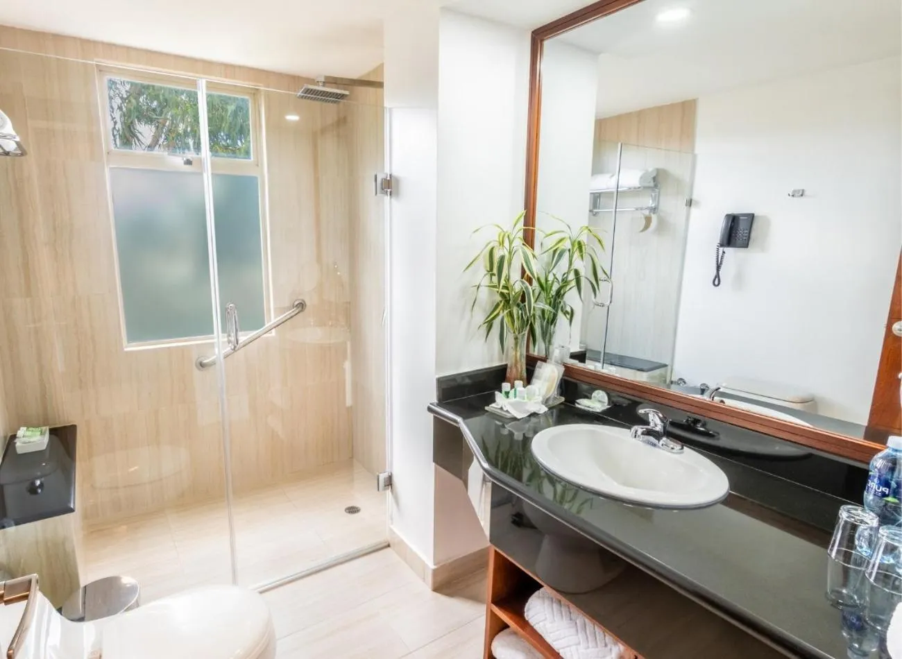 Shower in Sonesta Hotel Loja