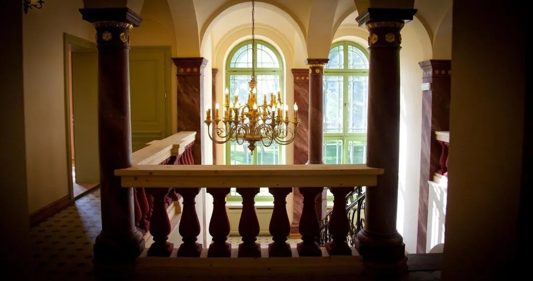 Decorative detail in Pałac Wiechlice - Hotel, Restaurant, SPA