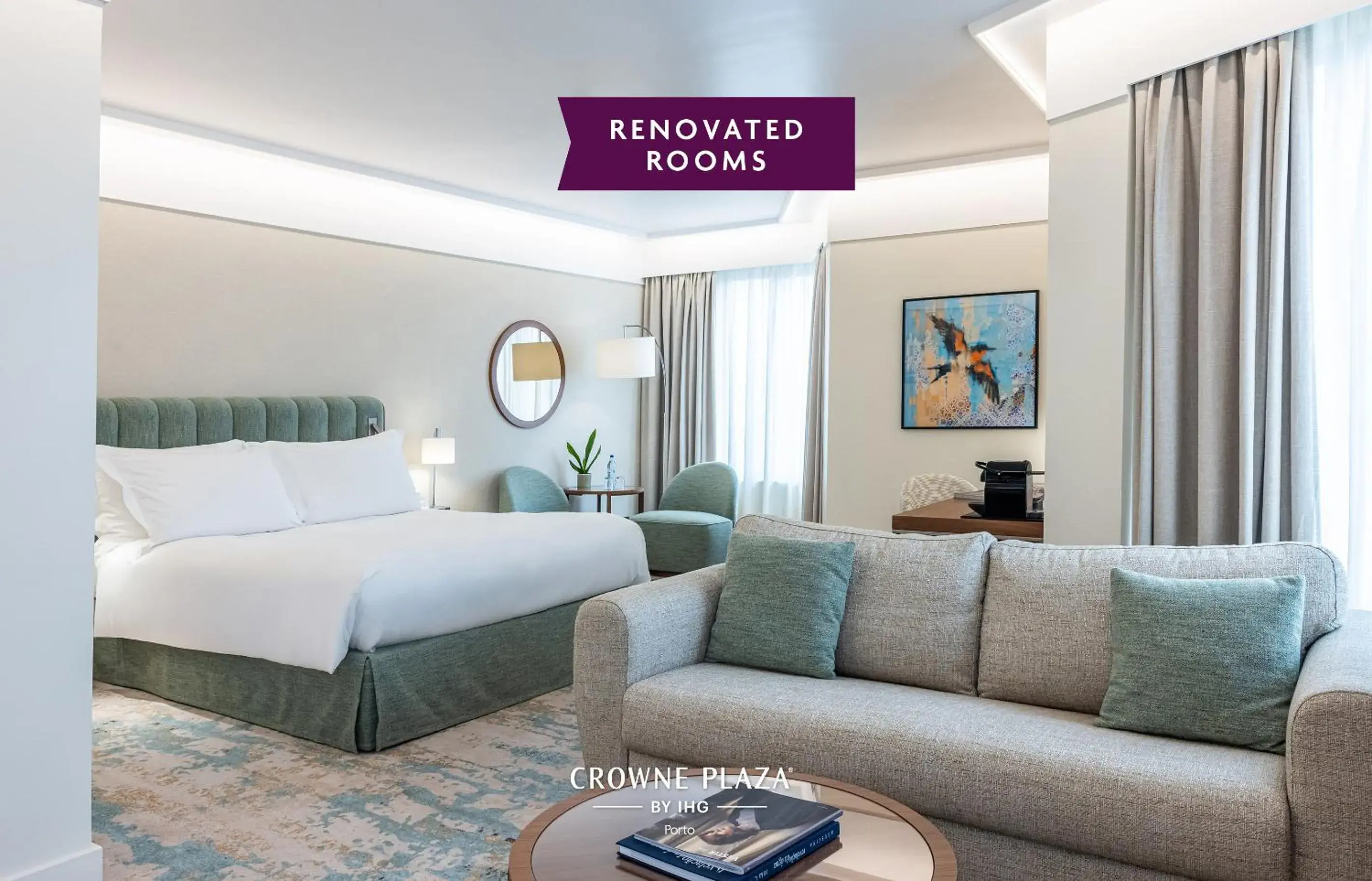 Bed in Crowne Plaza Porto by IHG Bed in Crowne Plaza Porto by IHG