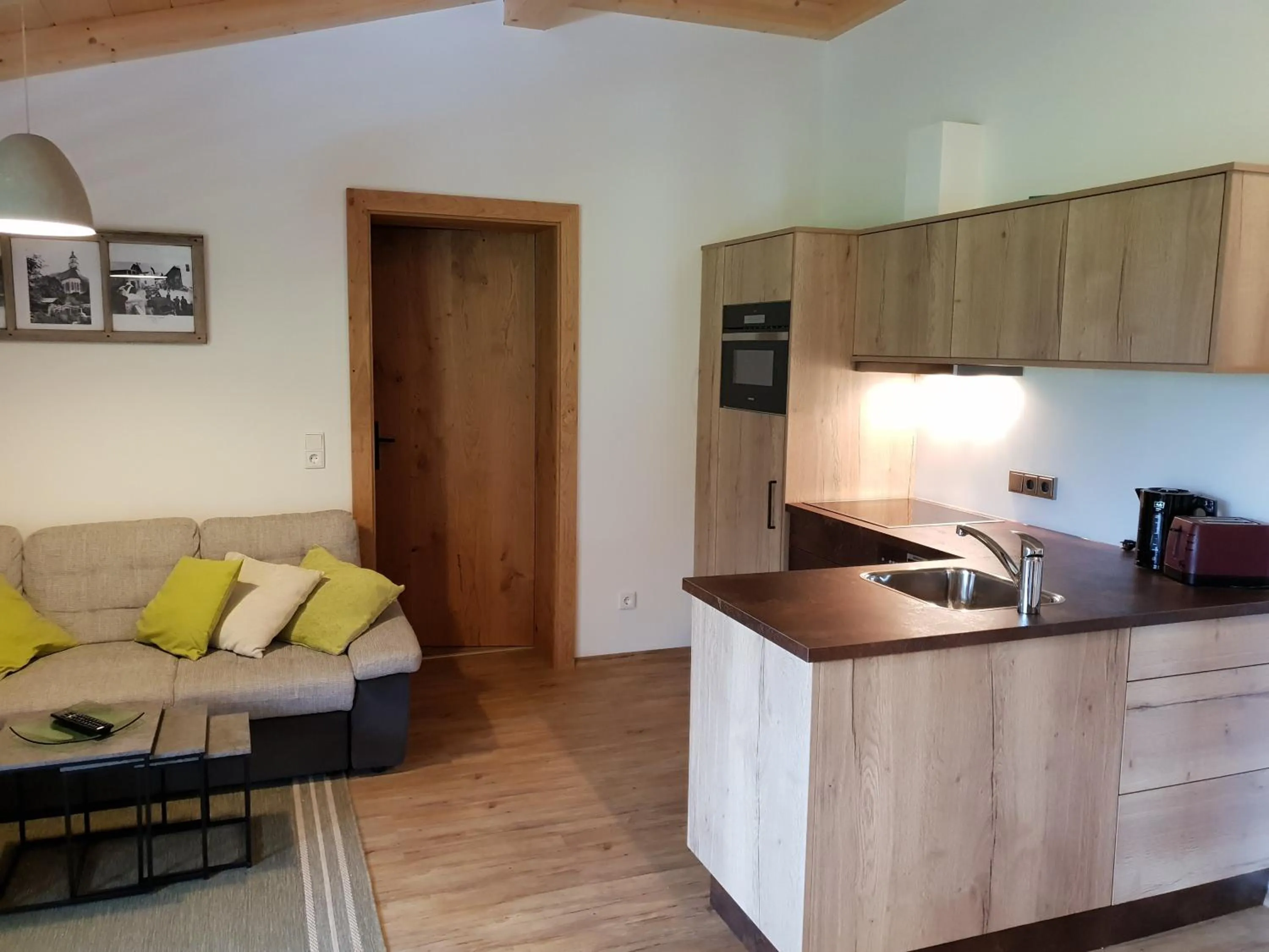 Kitchen or kitchenette in Binter Apartments