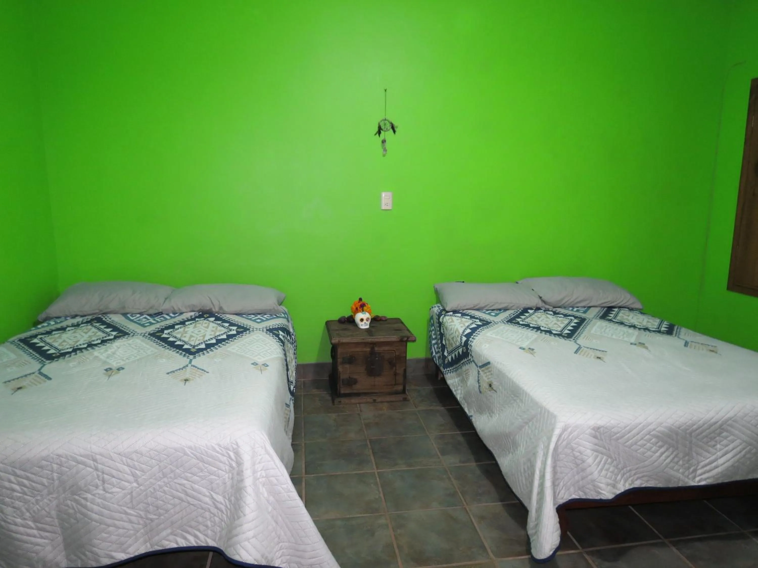 Bed in Casa Verde Xilitla By Rotamundos