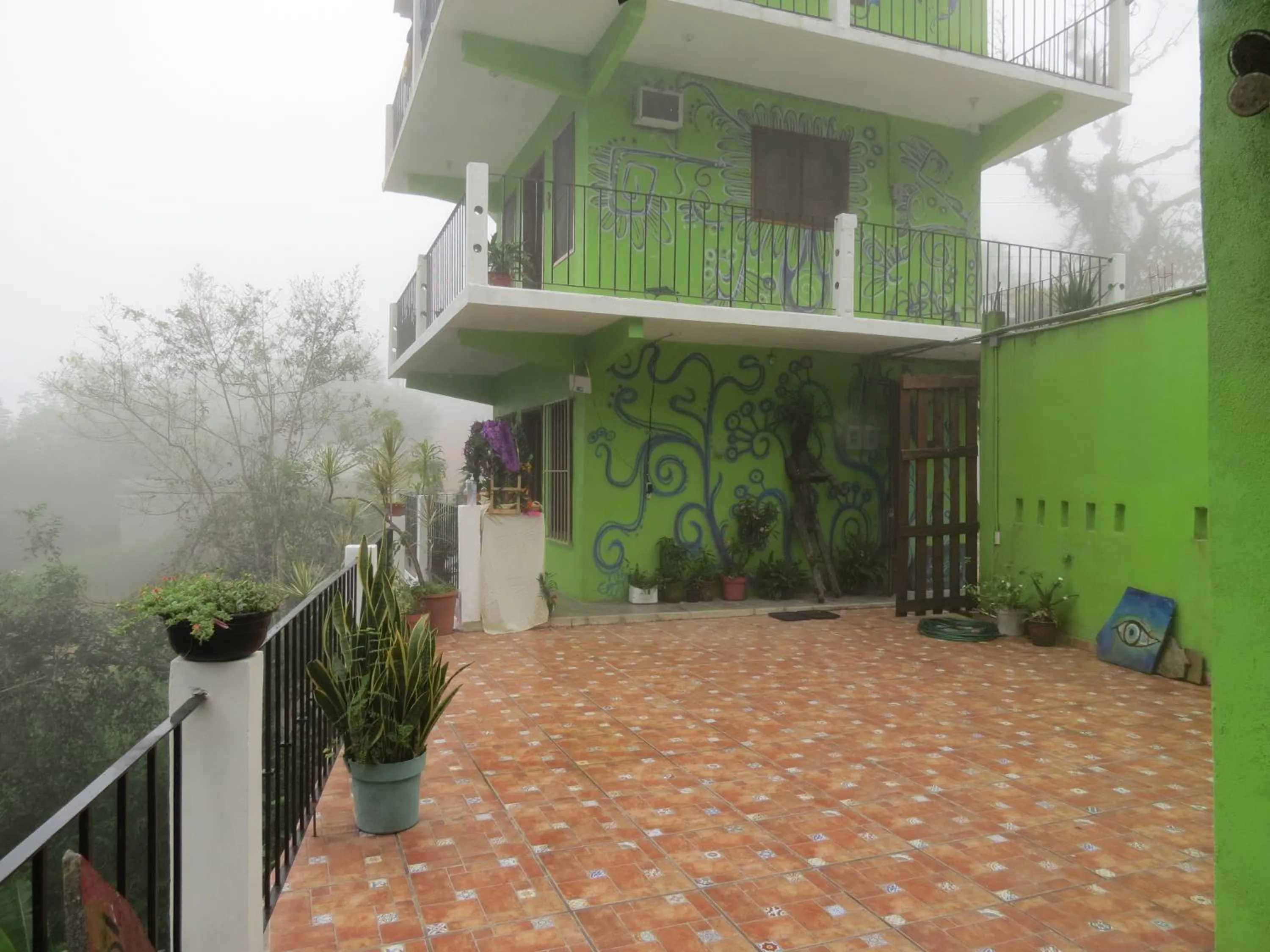 Facade/entrance in Casa Verde Xilitla By Rotamundos