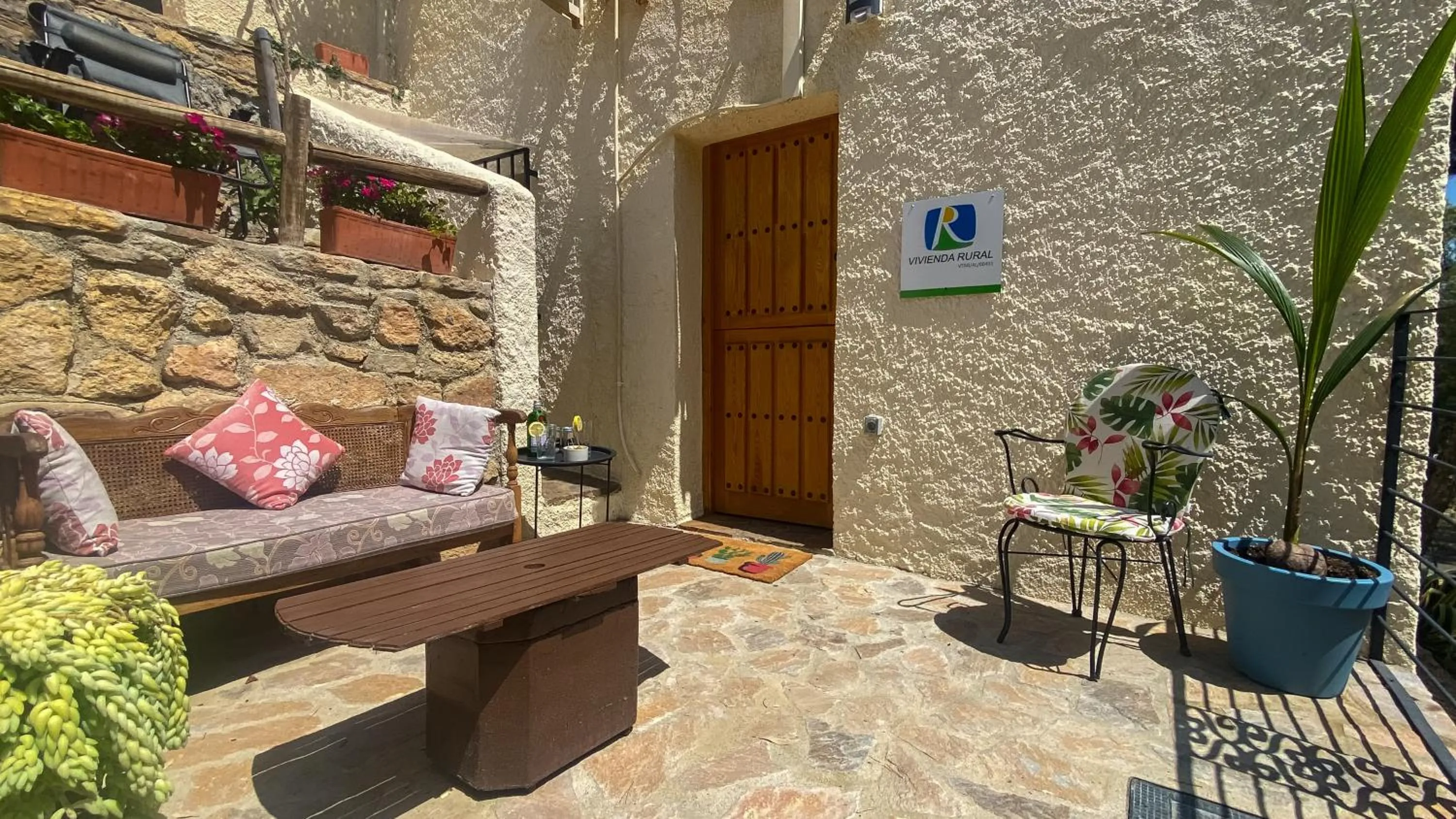 Garden in Apartamento rural Casa Medico