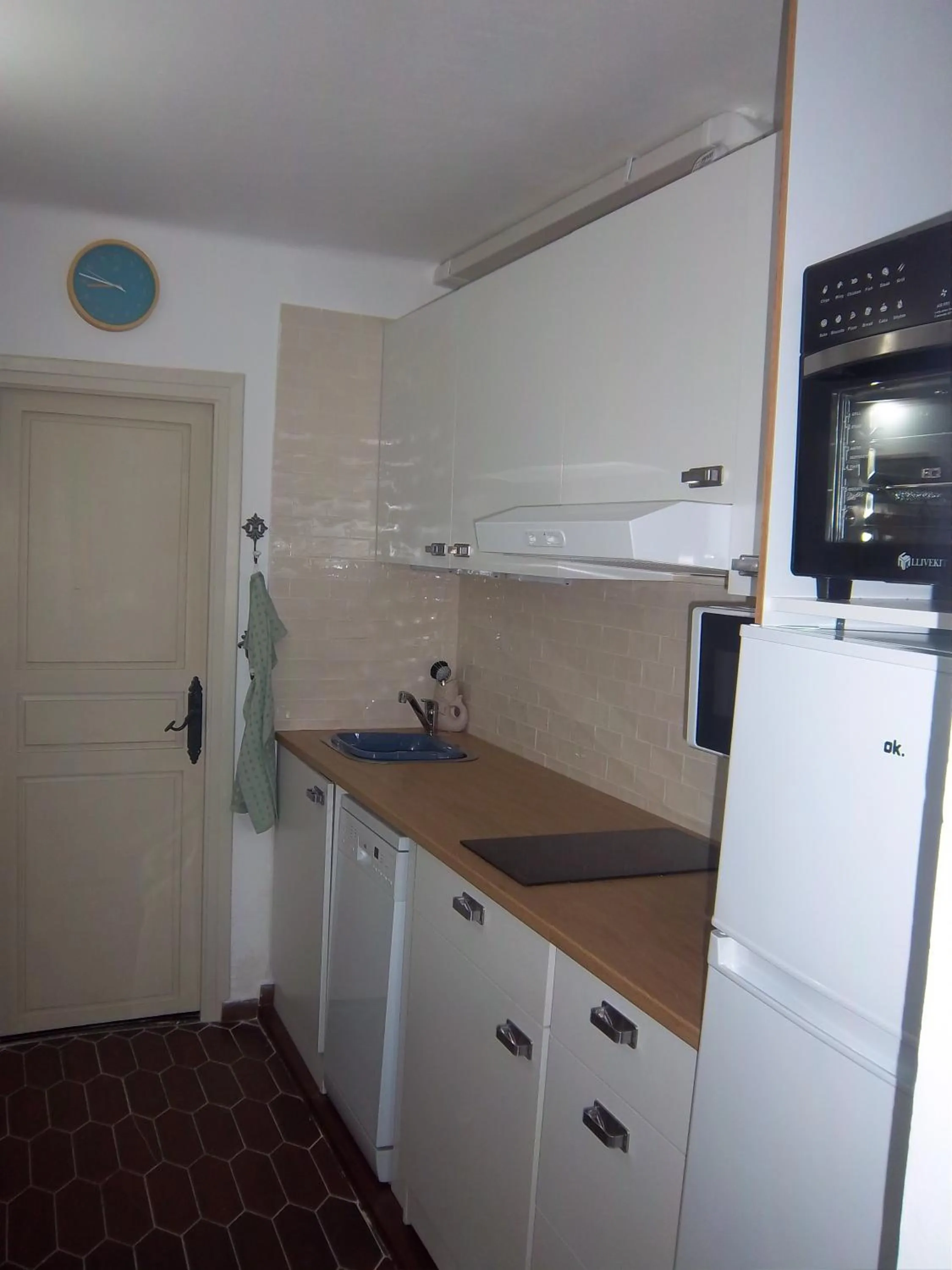 Kitchen or kitchenette in Apartamento rural Casa Medico