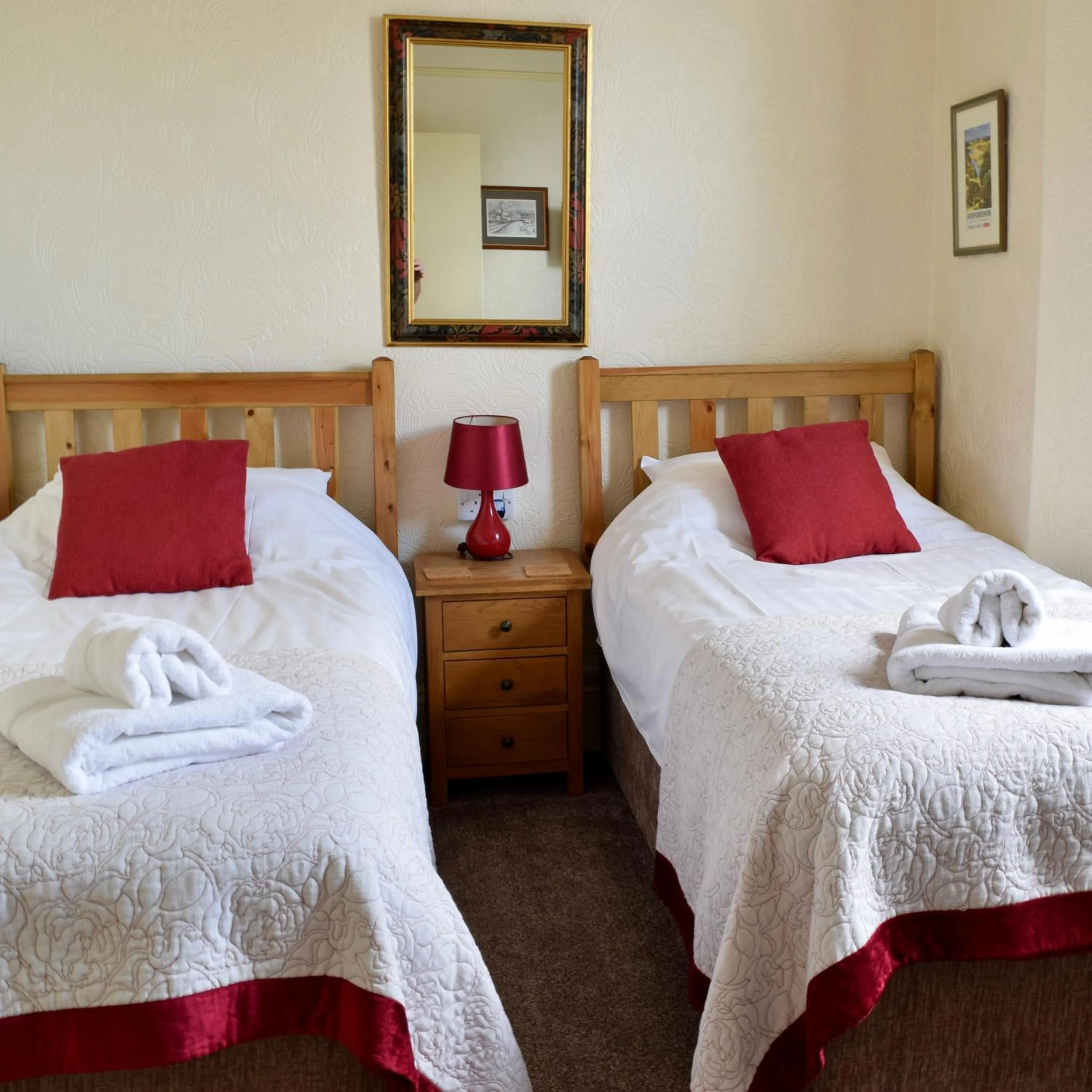 Bed in Bewdley Hill House