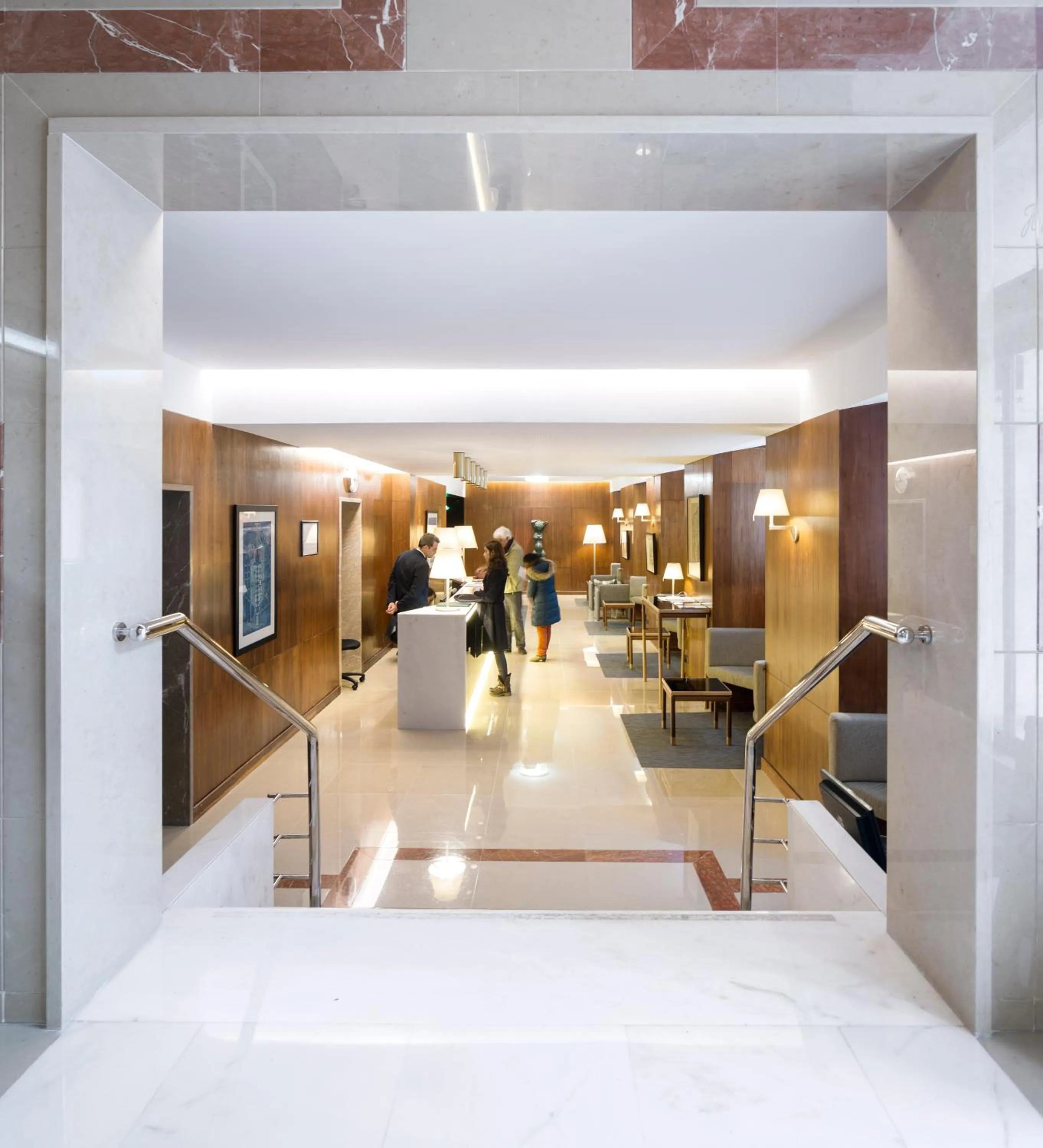Lobby or reception in Hotel Miraparque