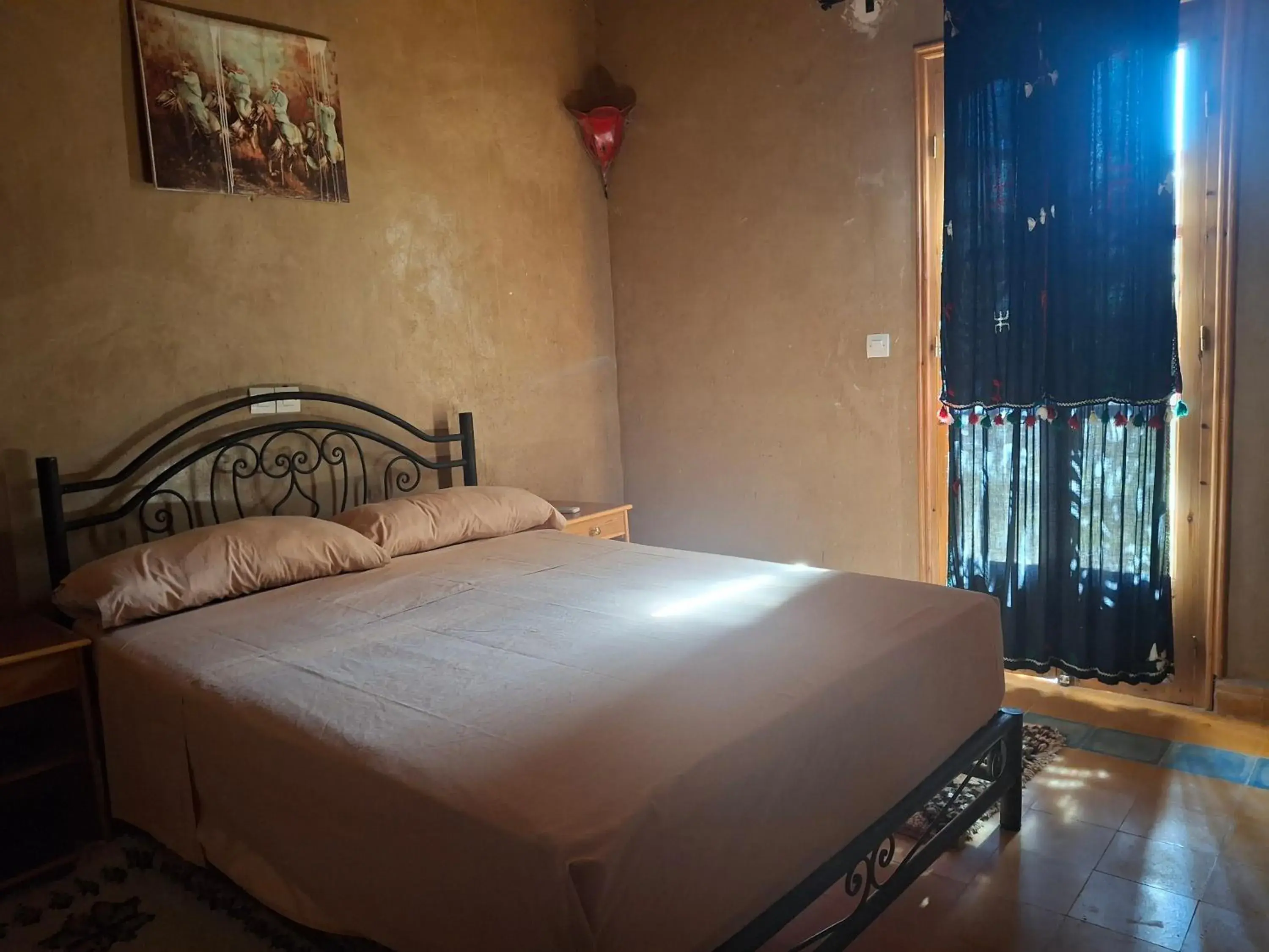 Bed in Gite Tamlli Bed in Gite Tamlli