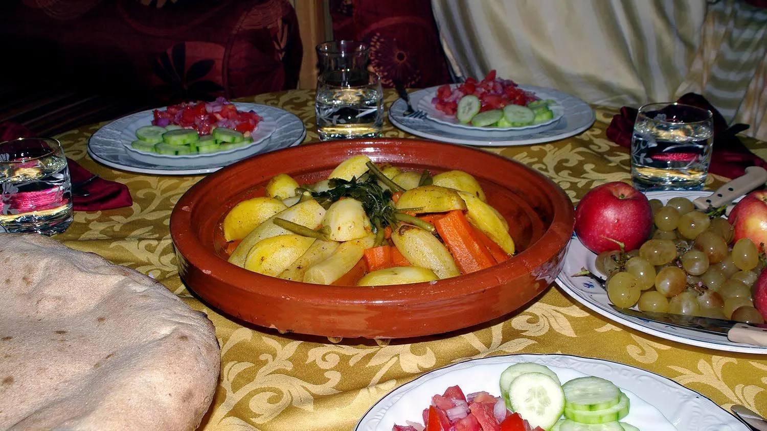 Food and drinks in Gite Tamlli