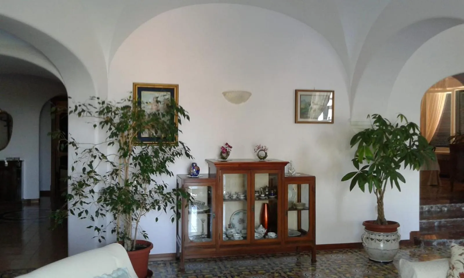 Living room in Villa Augusta