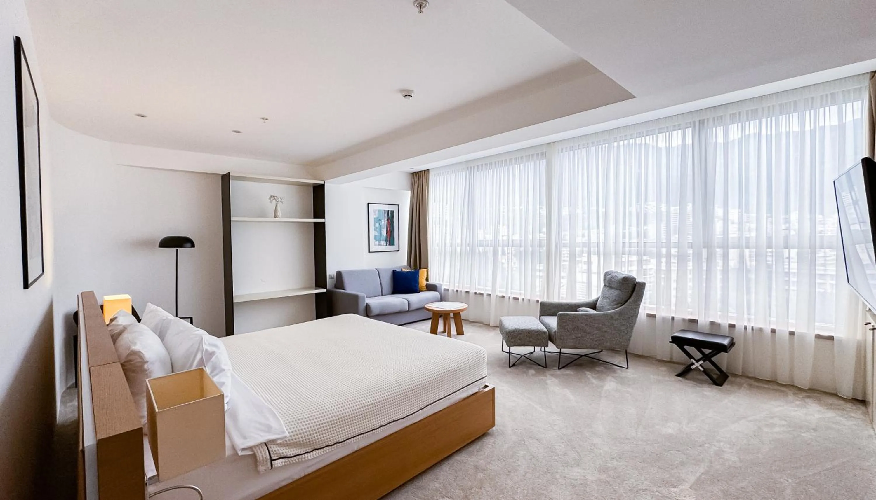 Bed in Hotel Harmonia by Dukley