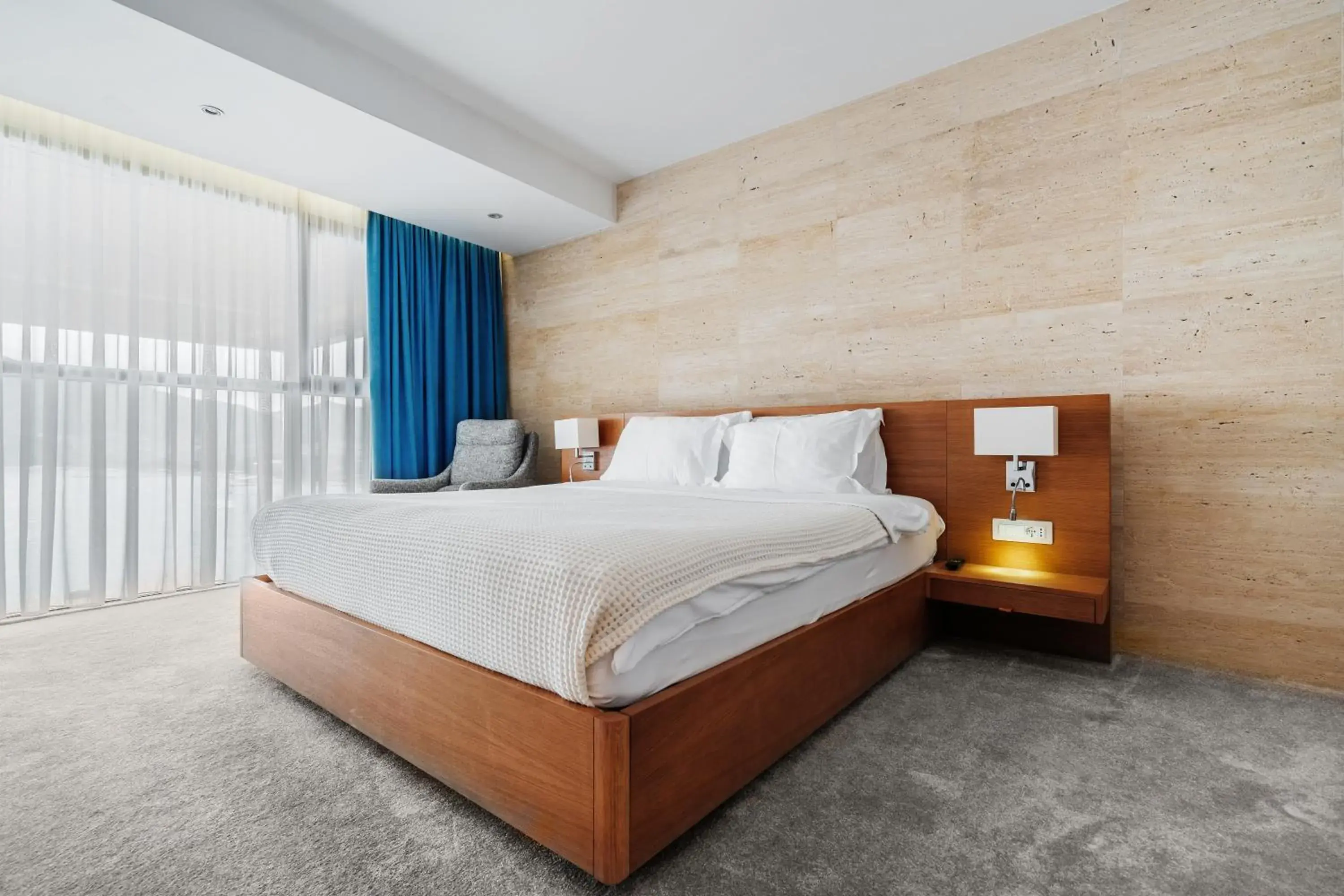 Bed in Hotel Harmonia by Dukley Bed in Hotel Harmonia by Dukley