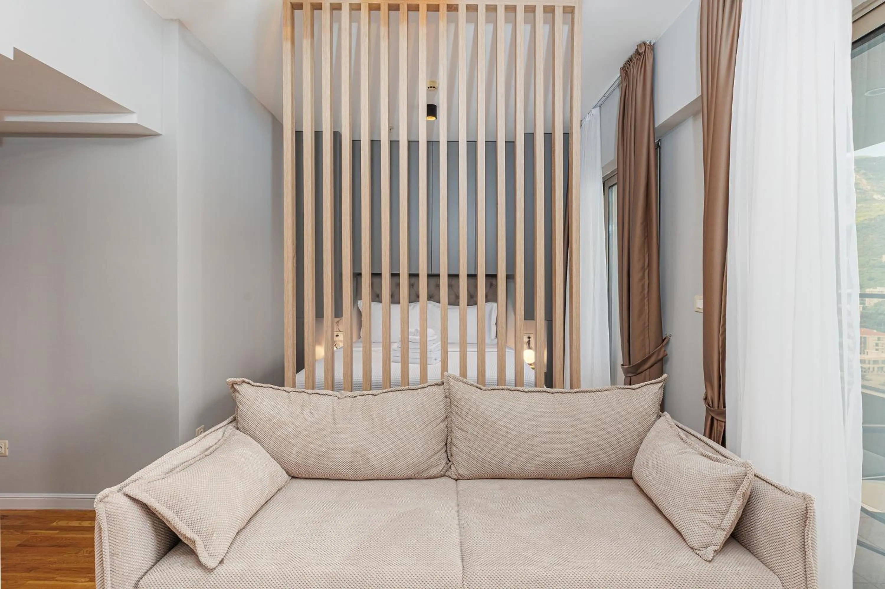 Seating area in Hotel Harmonia by Dukley