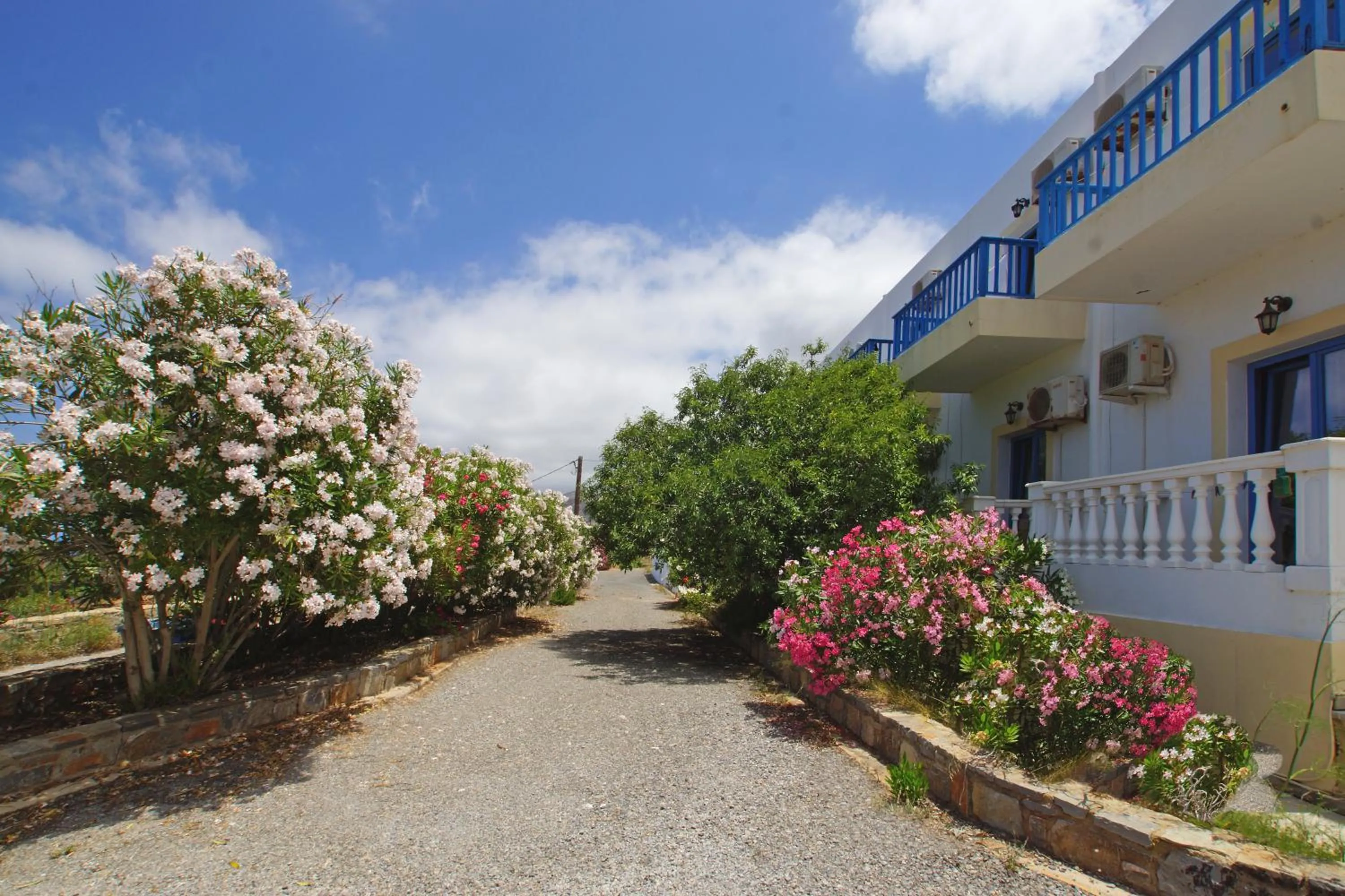 Property building in Aeriko Hotel Apartments