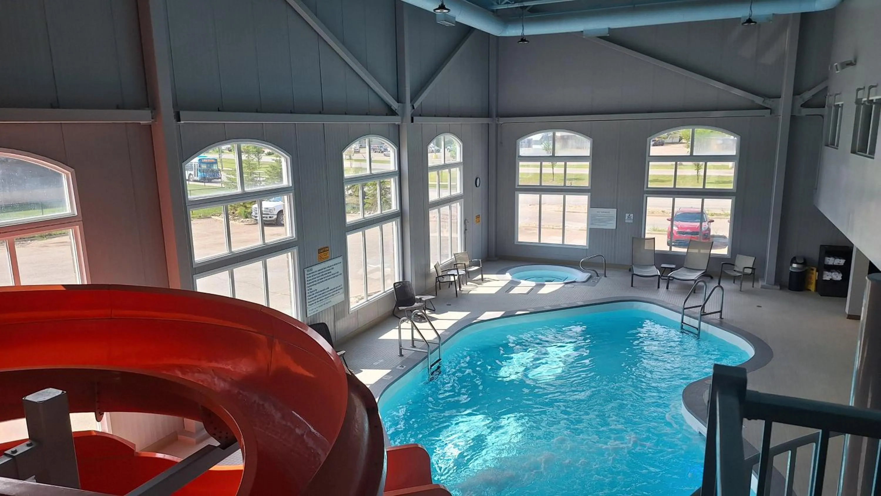 Pool view in Radisson Hotel & Suites Fort McMurray