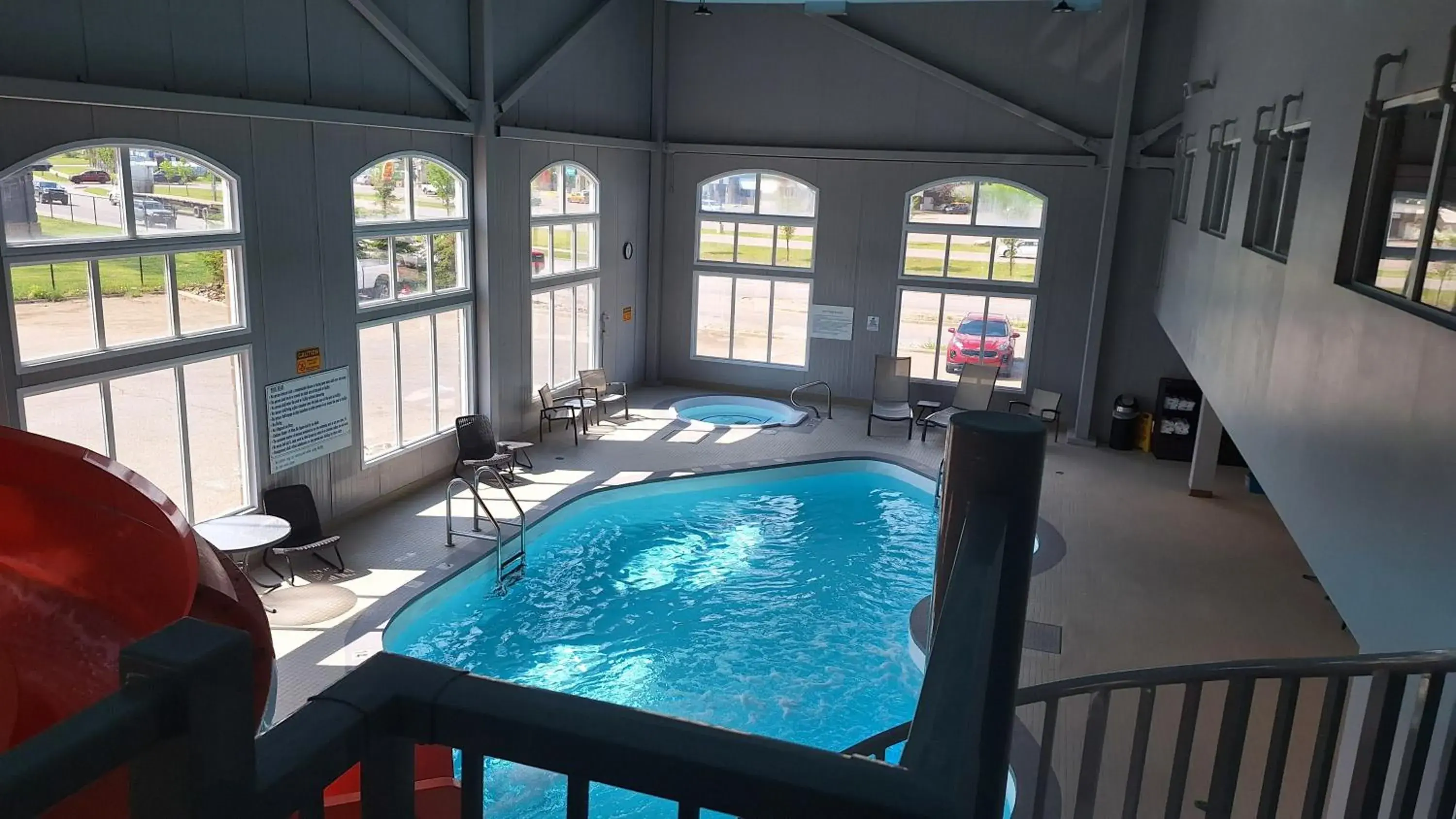 Pool view in Radisson Hotel & Suites Fort McMurray Pool view in Radisson Hotel & Suites Fort McMurray