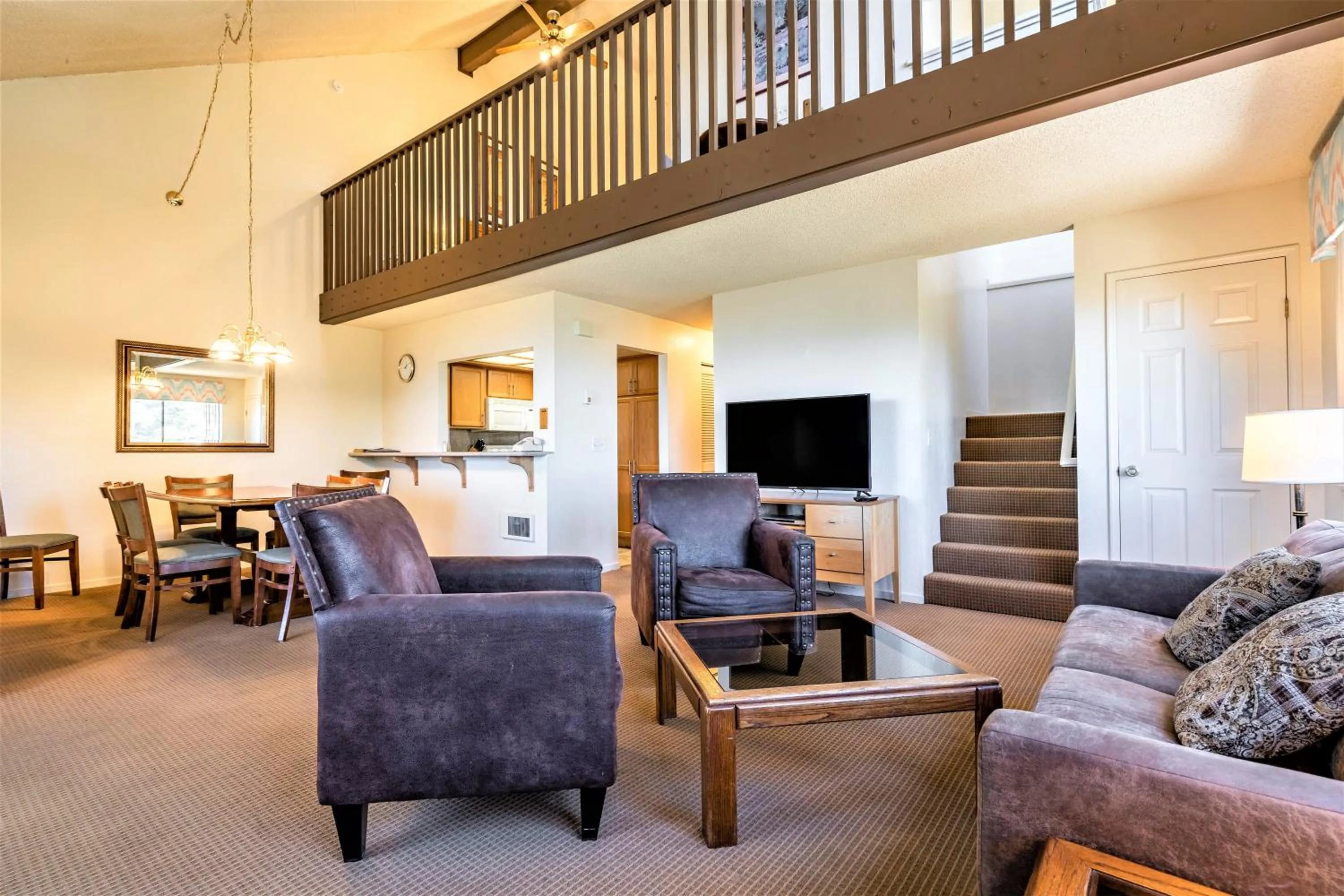 Living room, Seating Area in Tahoe Summit Village