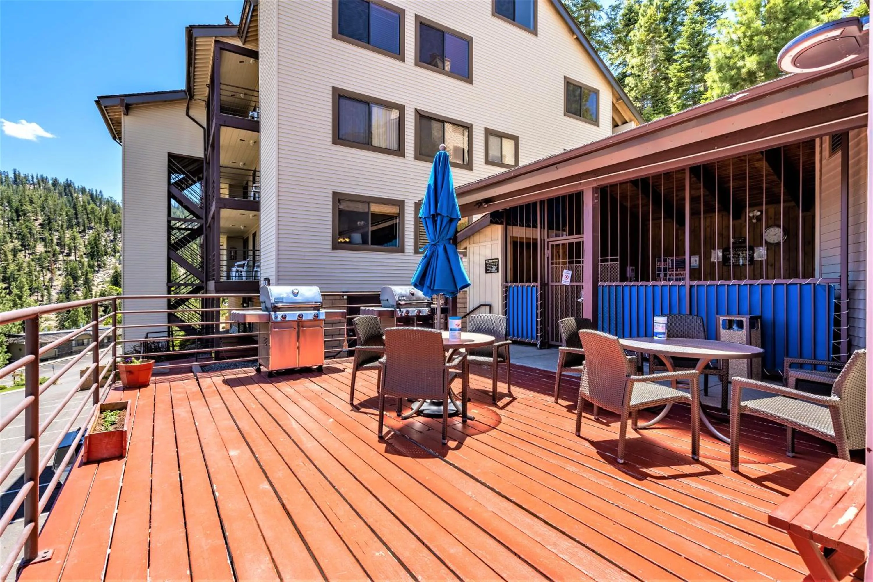 Patio in Tahoe Summit Village