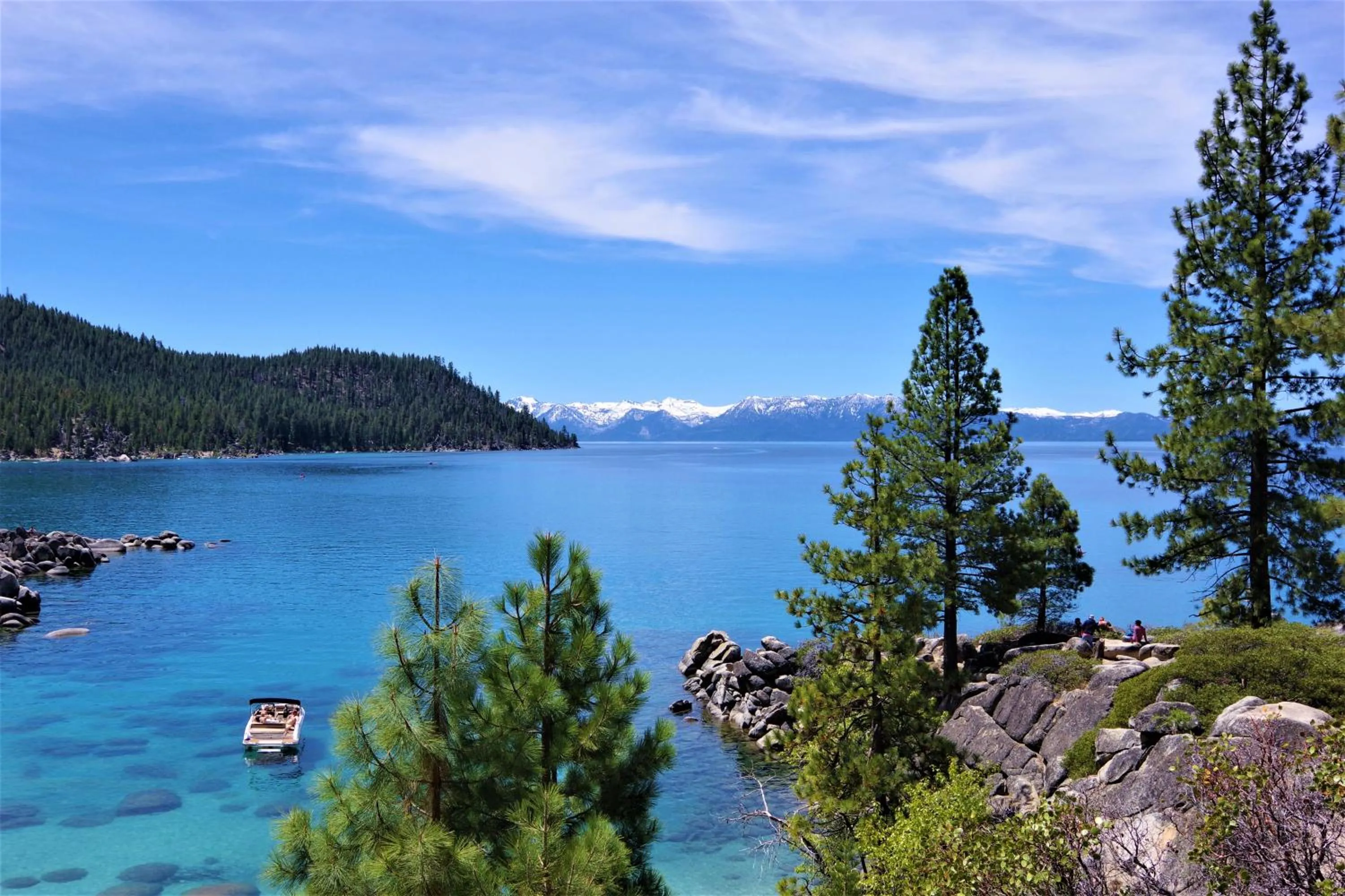 Natural landscape in Tahoe Summit Village