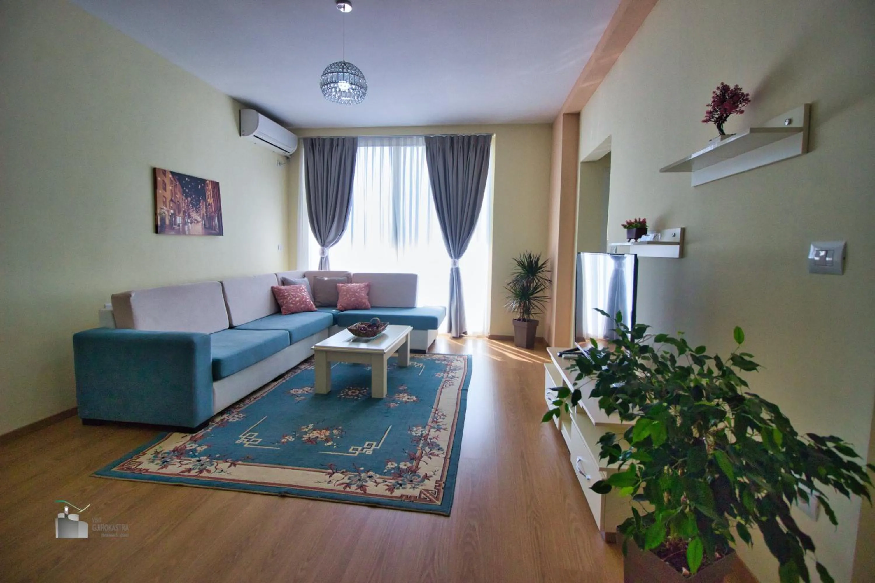 Living room in DAI Apartments