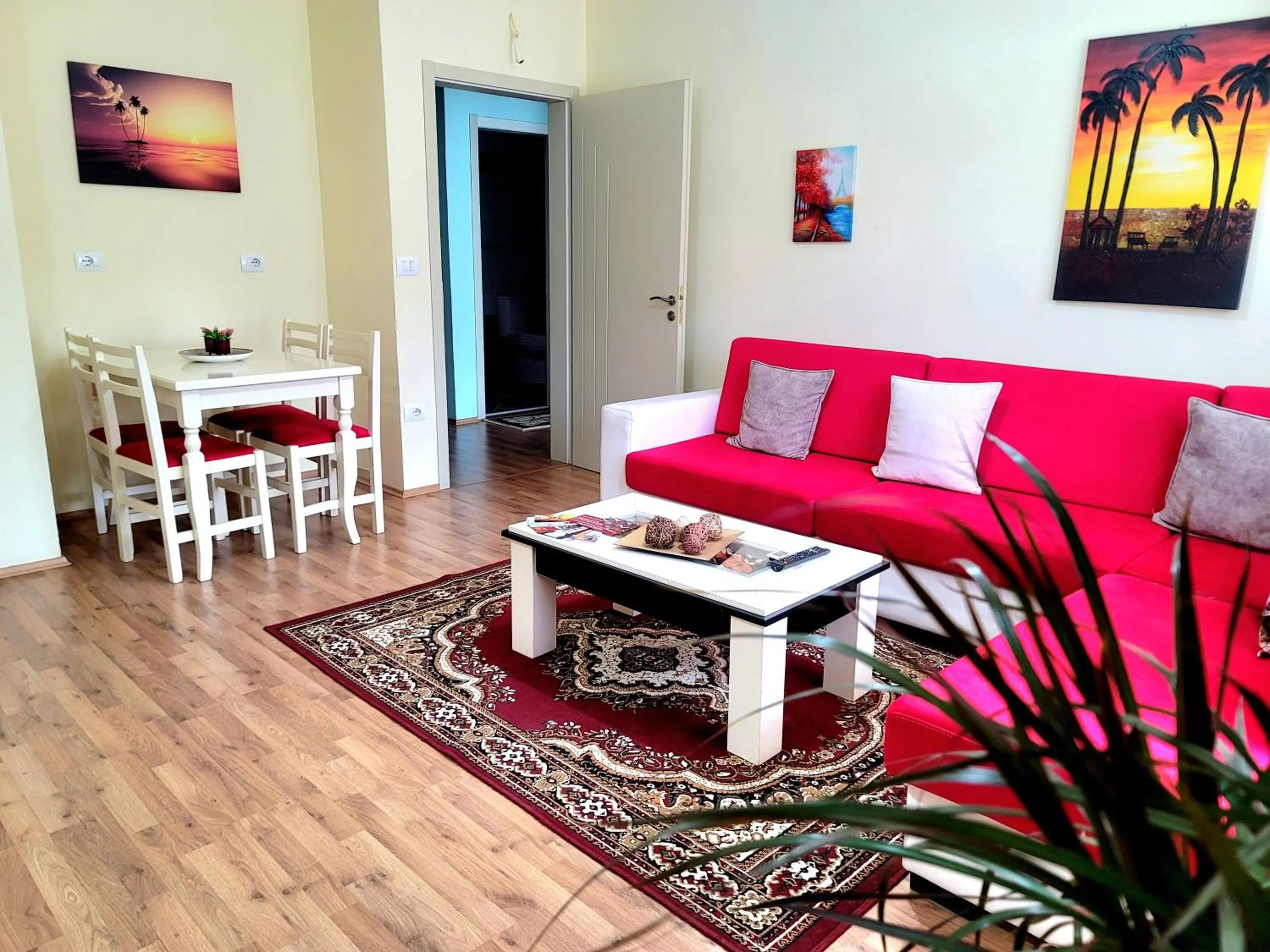 Living room in DAI Apartments