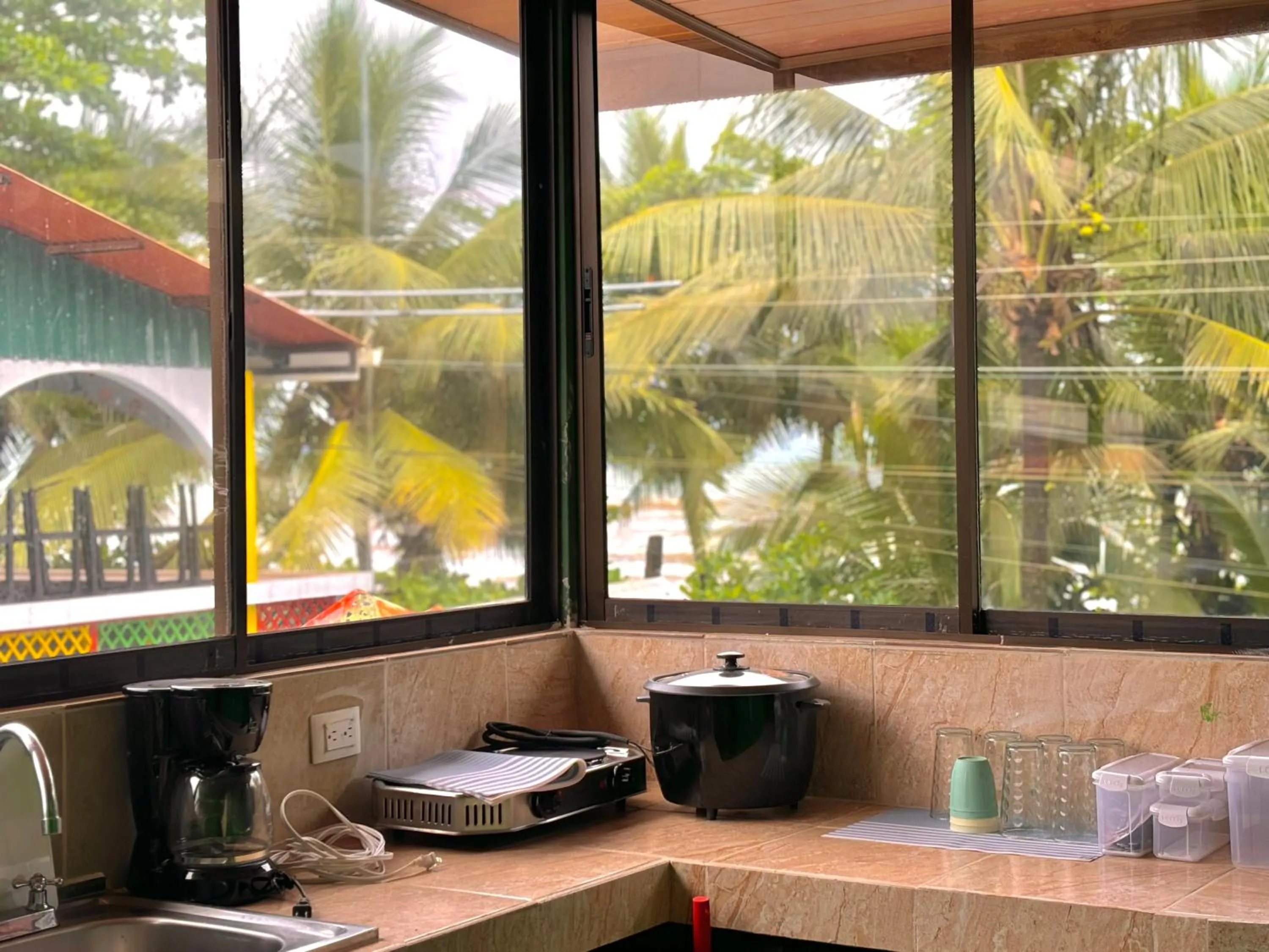 Garden in Hotel El Icaco Tortuguero