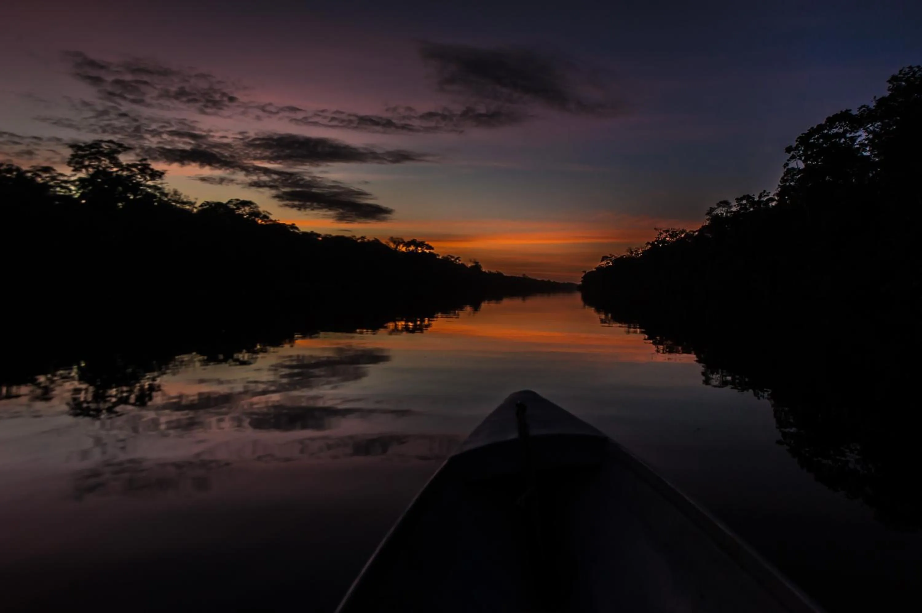Sunset in Hotel El Icaco Tortuguero