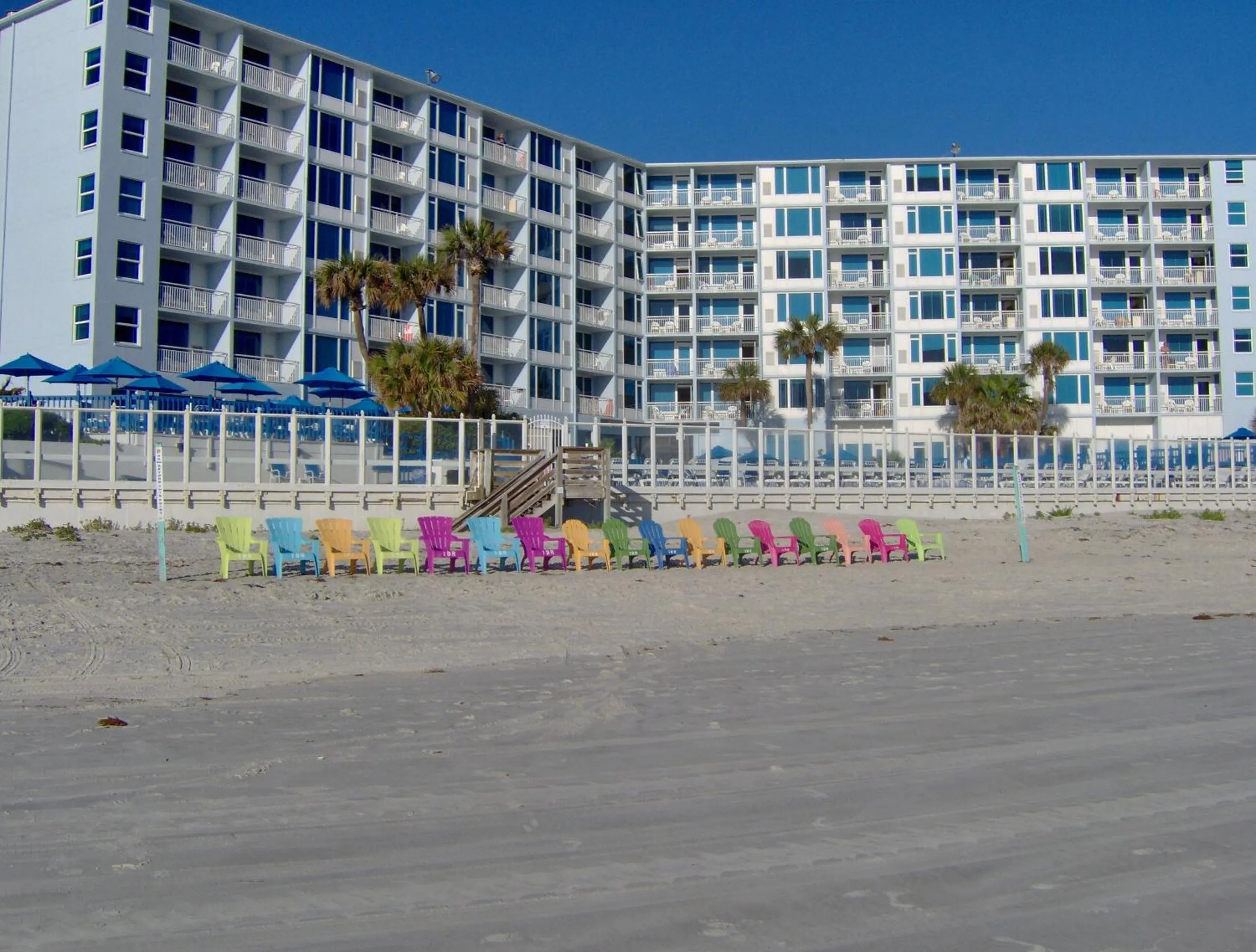Facade/entrance in Islander Beach Resort - New Smyrna Beach