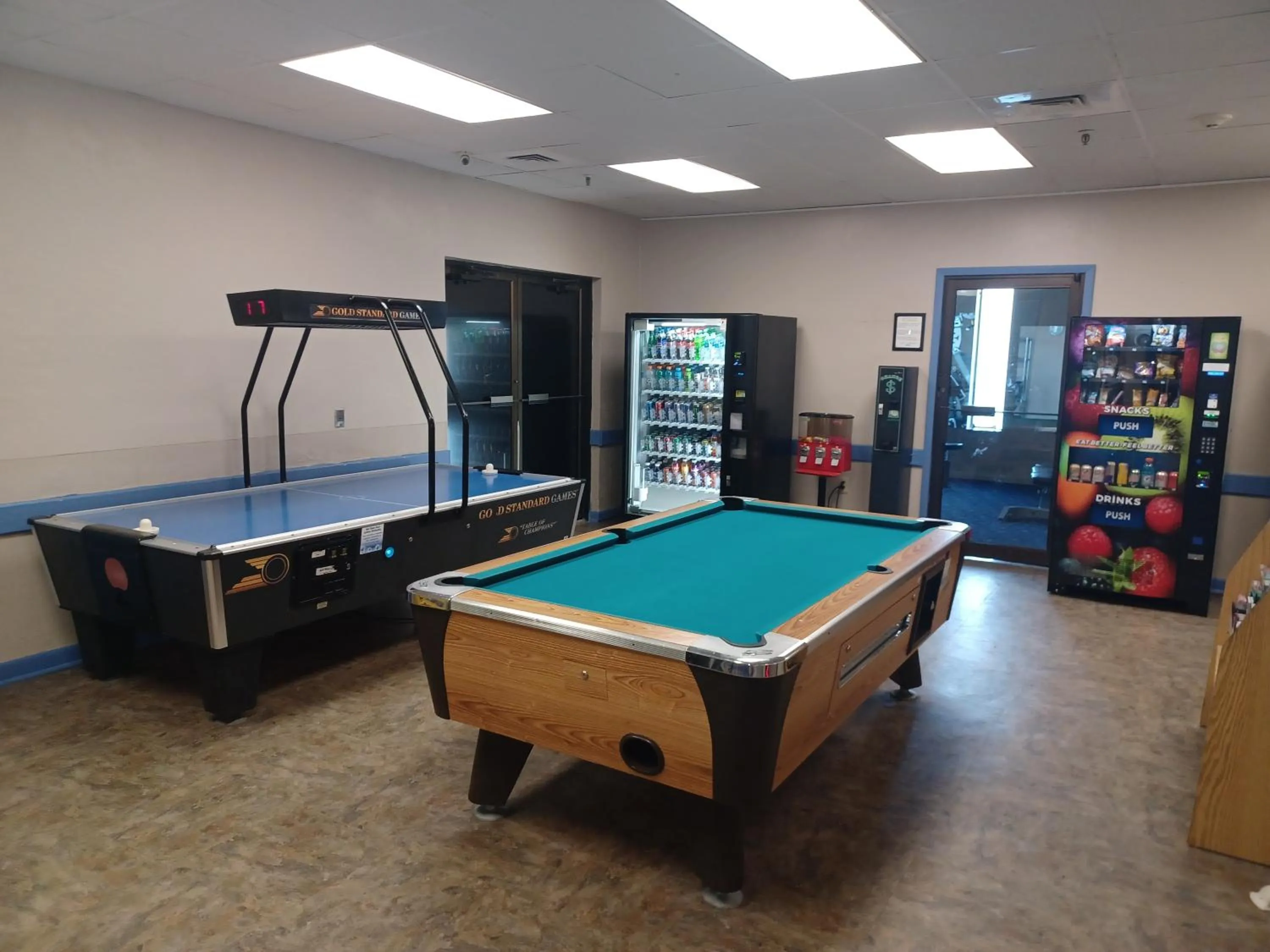 Game Room in Islander Beach Resort - New Smyrna Beach