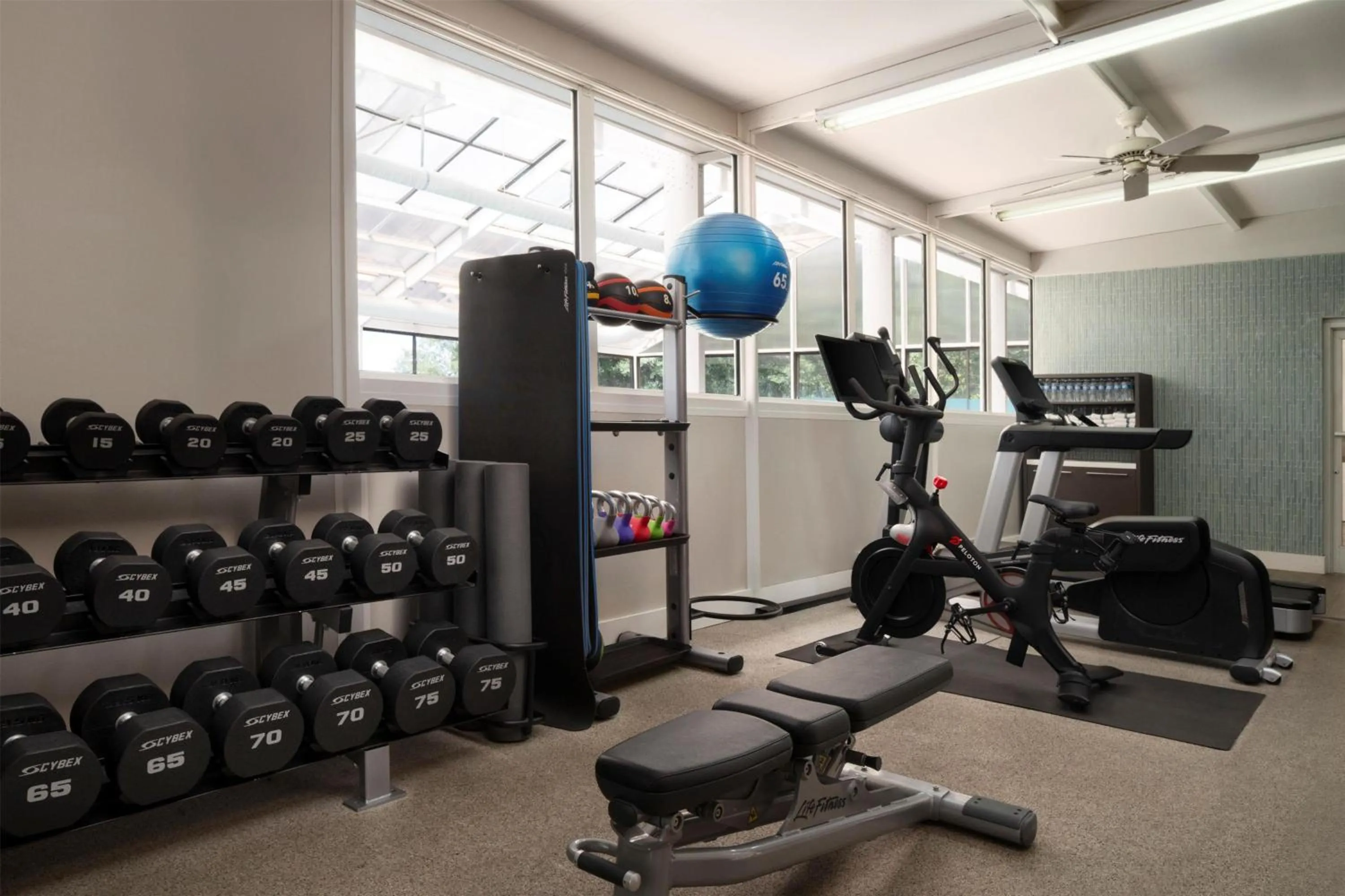 Fitness centre/facilities in DoubleTree by Hilton Richmond - Midlothian