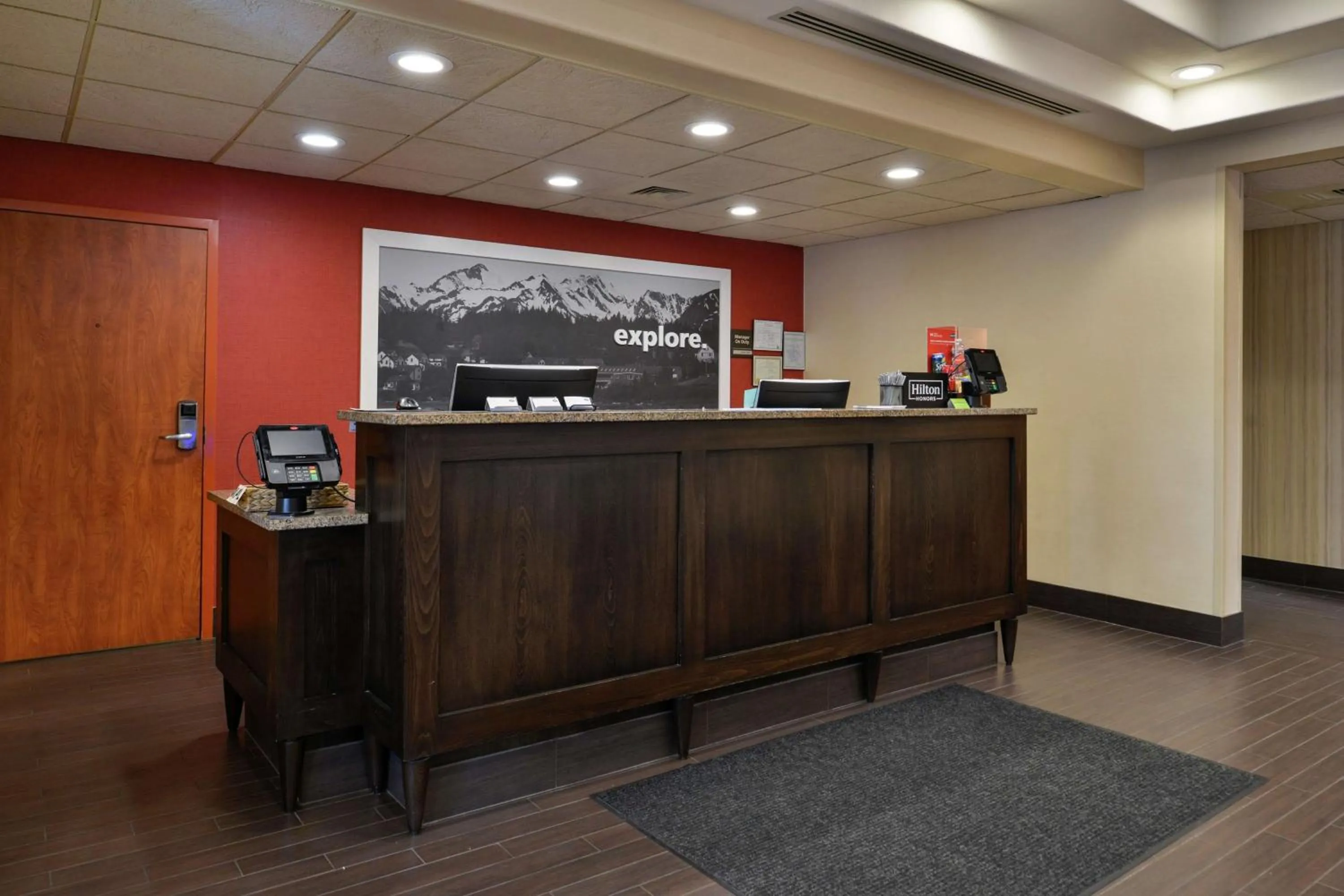 Lobby or reception in Hampton Inn Idaho Falls / Airport
