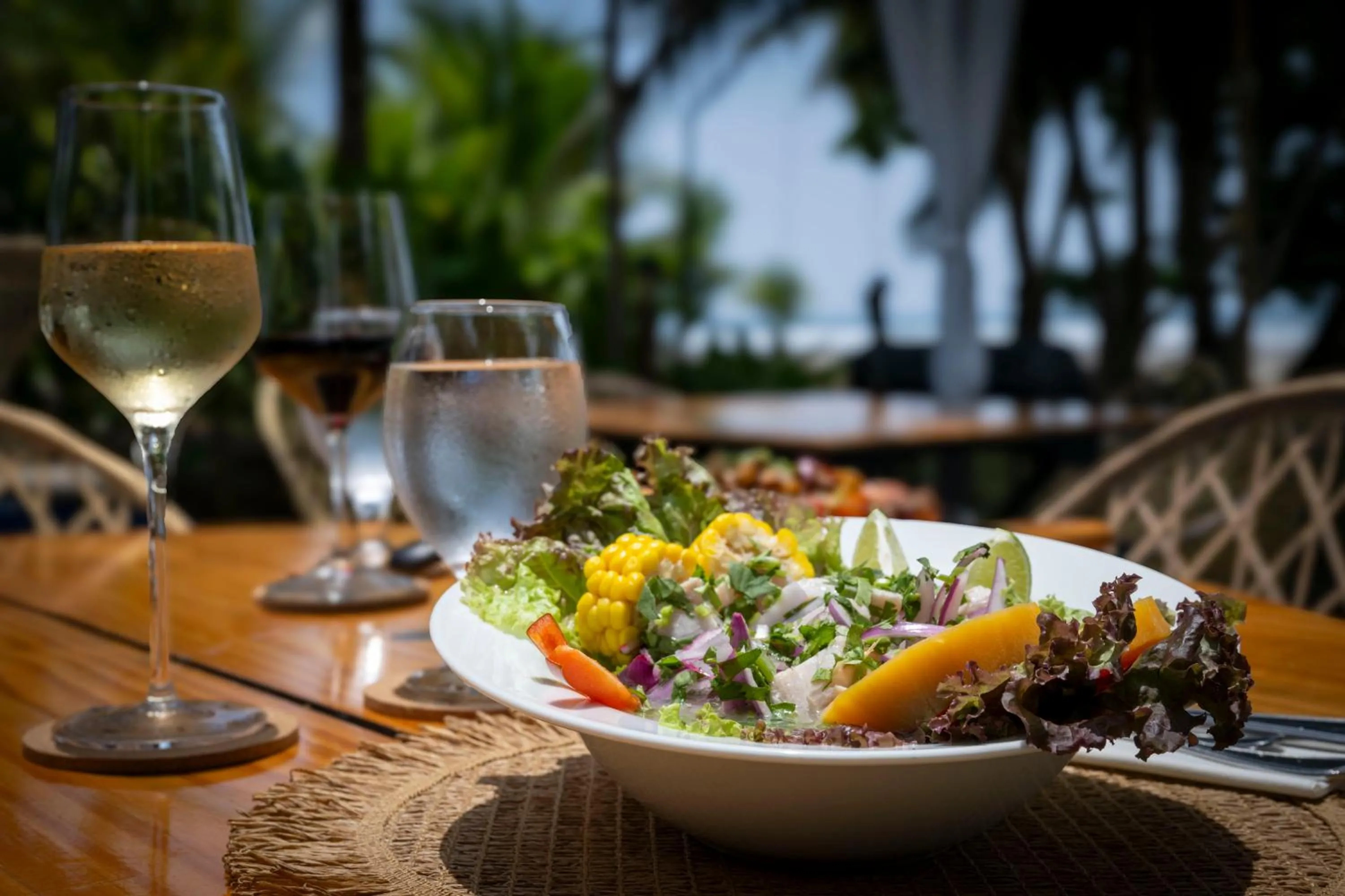 Food in Alma del Pacifico Hotel & Spa