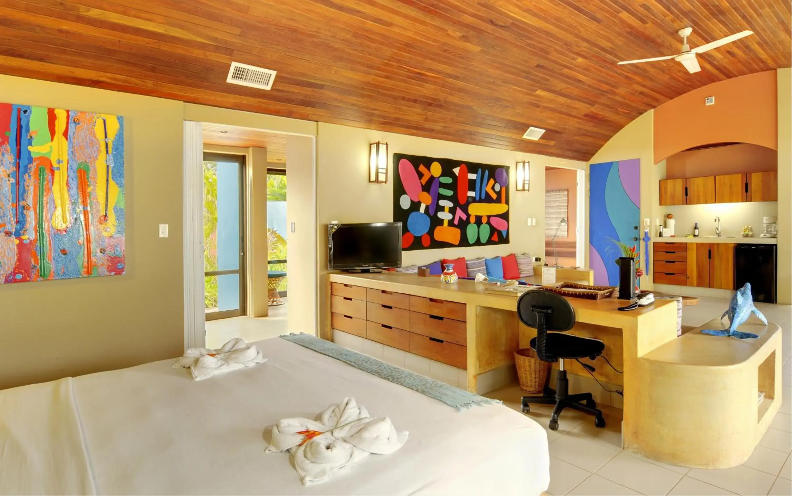 Living room, Bed in Alma del Pacifico Hotel & Spa Living room, Bed in Alma del Pacifico Hotel & Spa