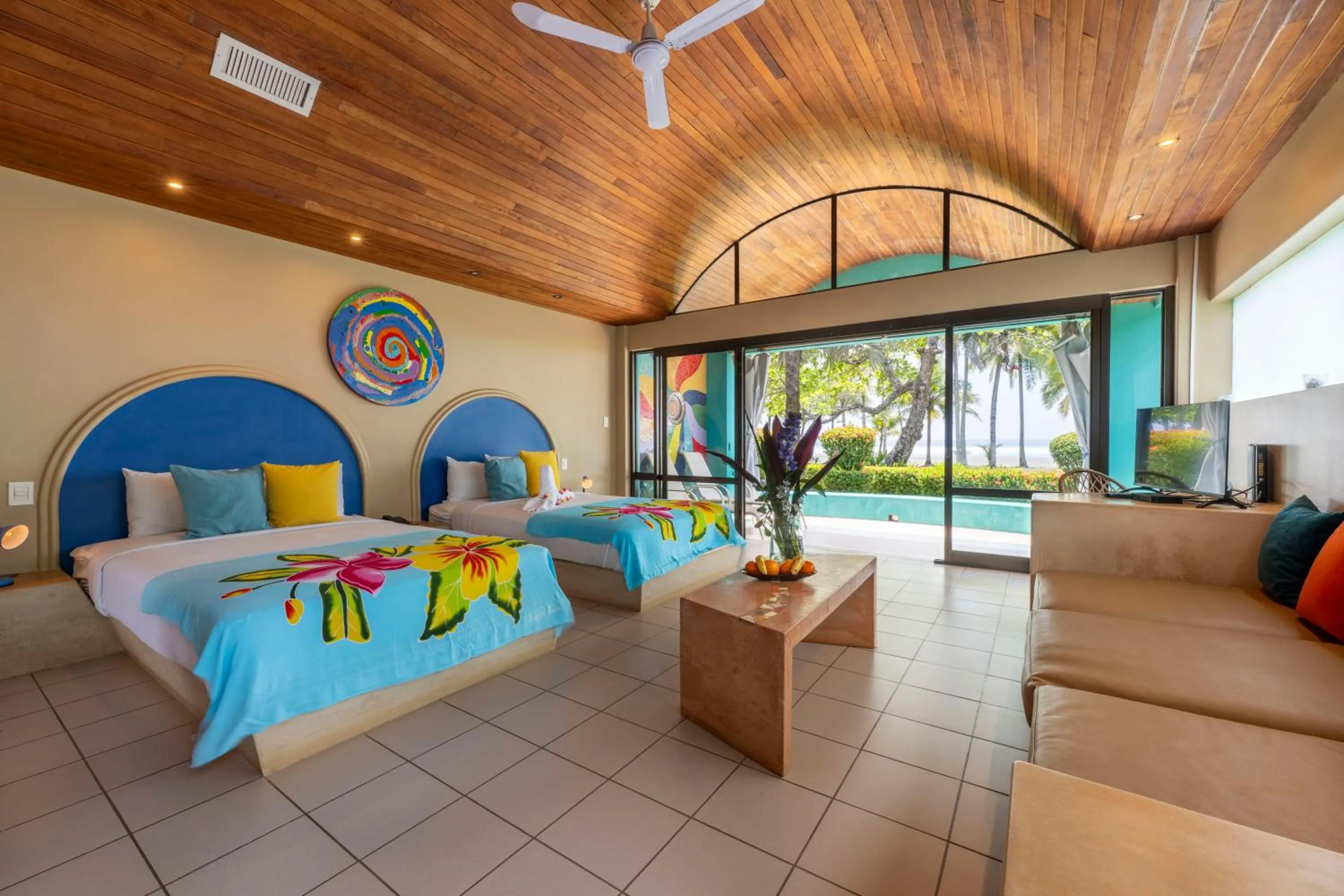 Decorative detail, Bed in Alma del Pacifico Hotel & Spa