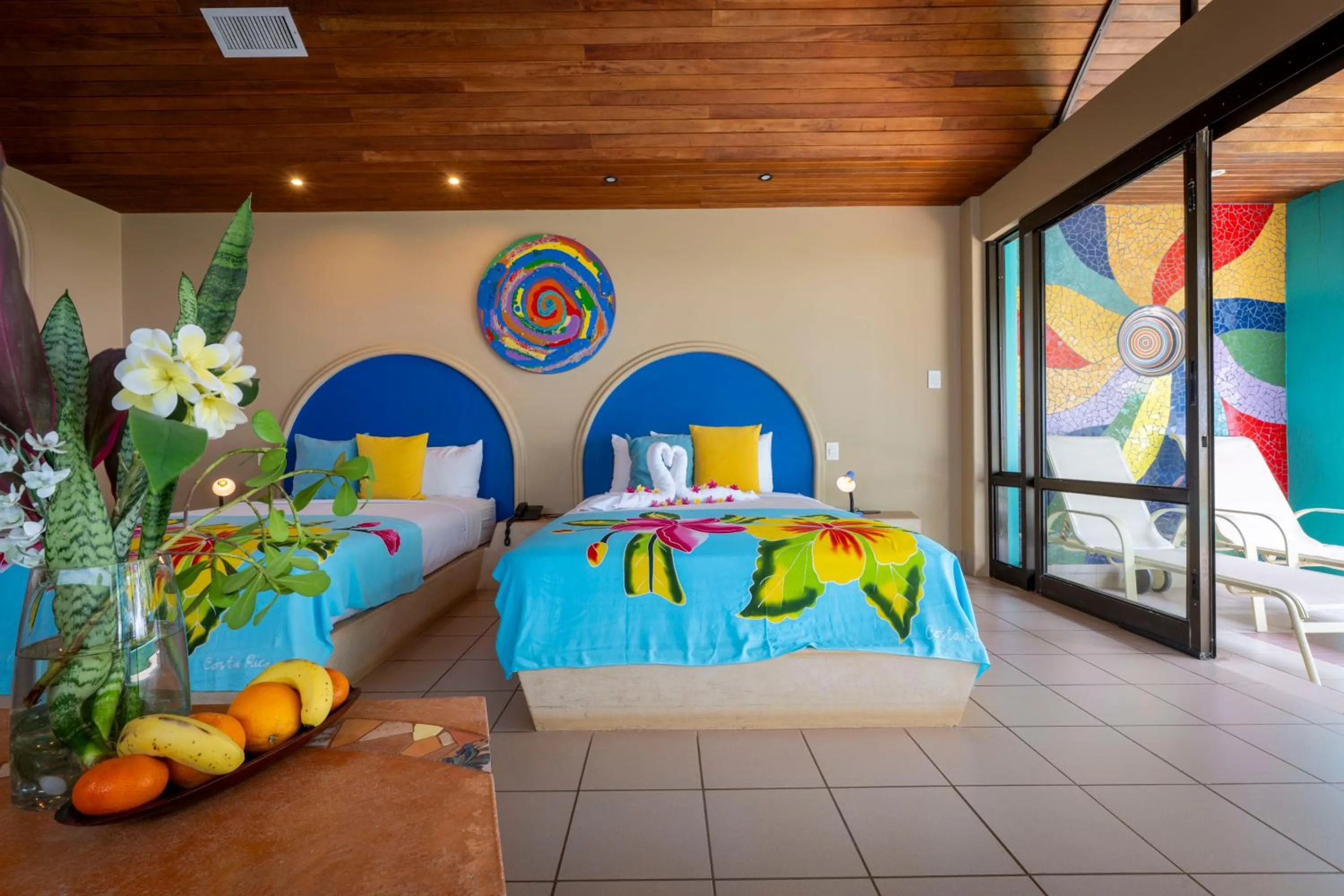 Bed in Alma del Pacifico Hotel & Spa