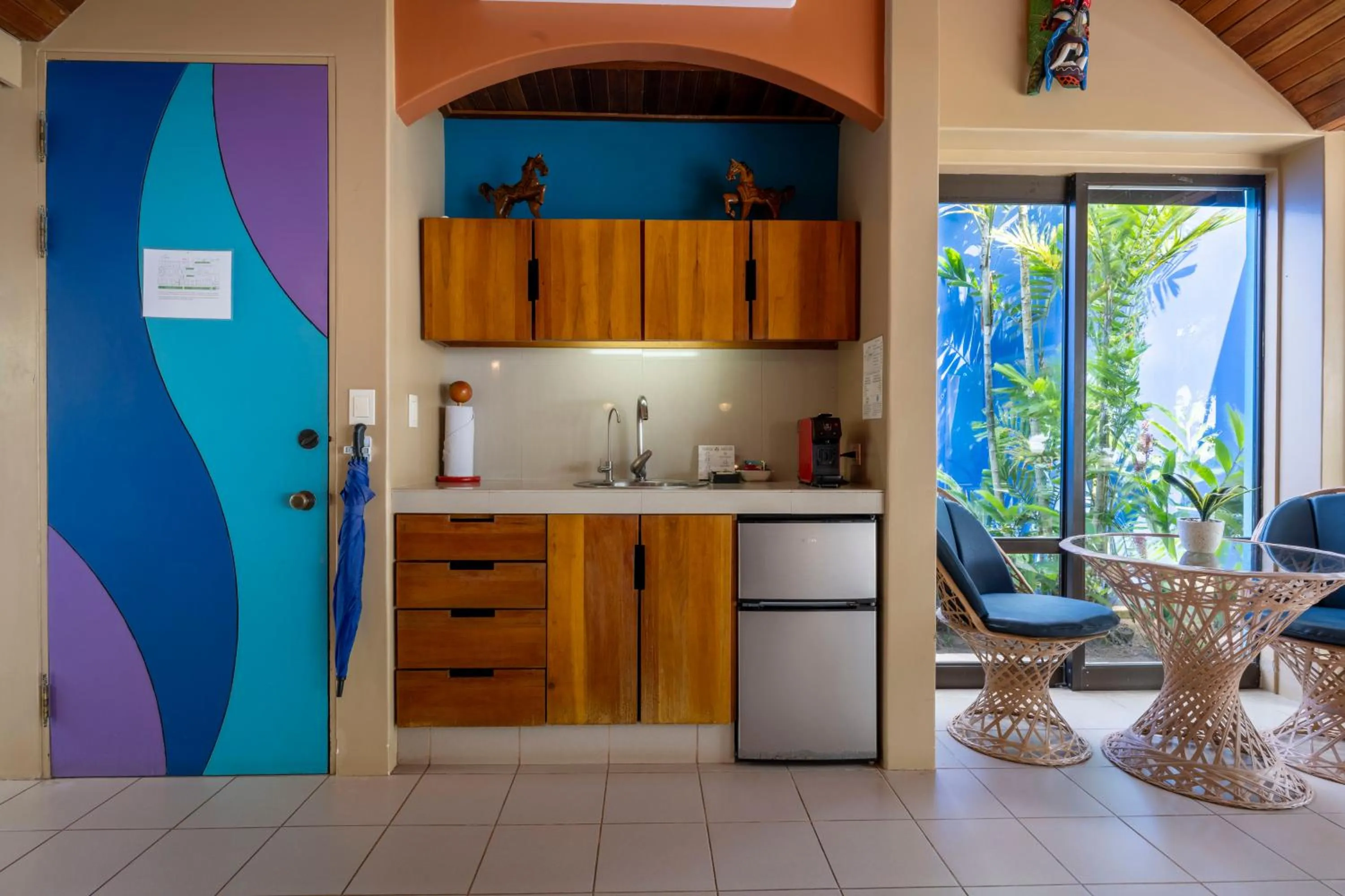 Decorative detail in Alma del Pacifico Hotel & Spa