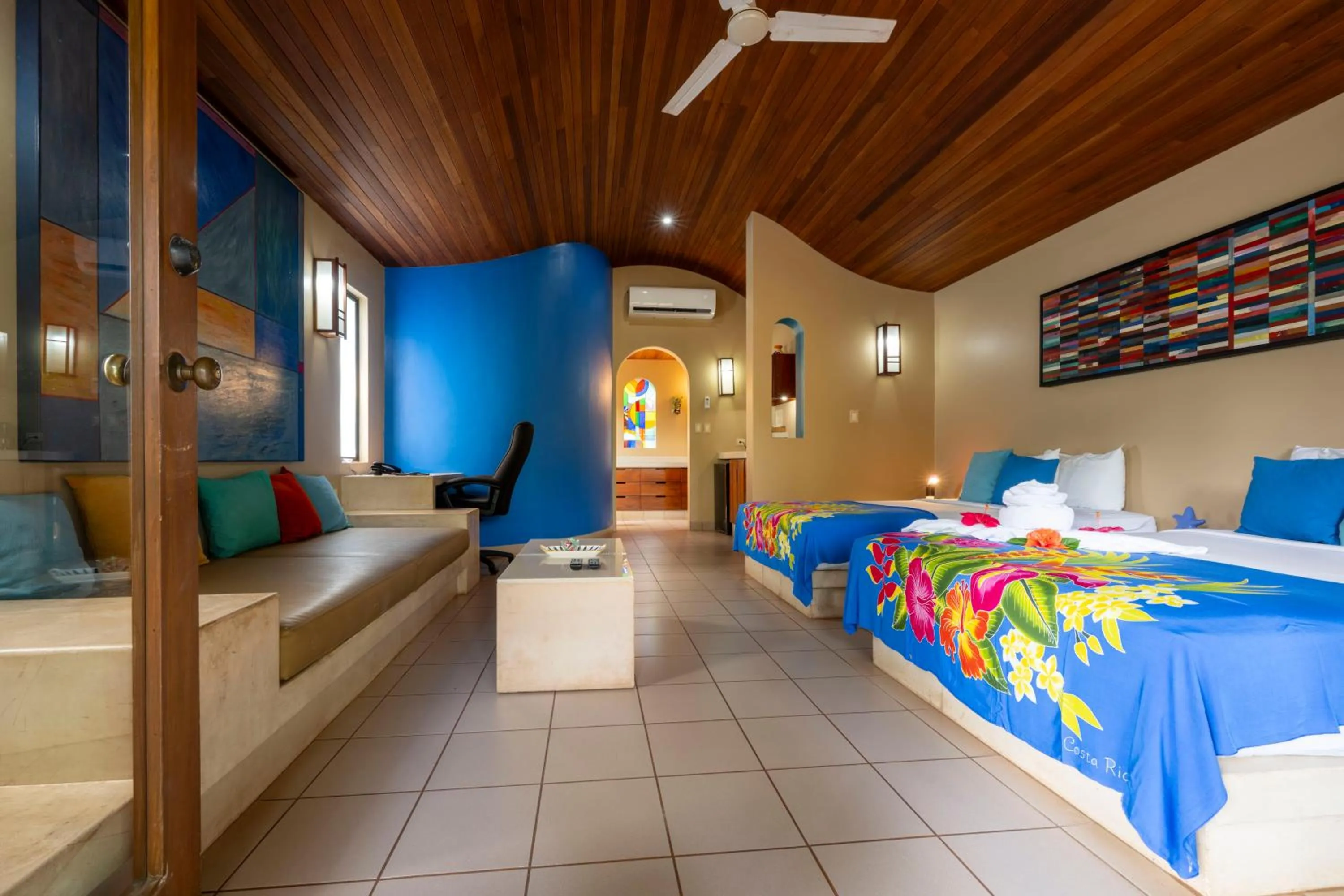 Decorative detail, Bed in Alma del Pacifico Hotel & Spa