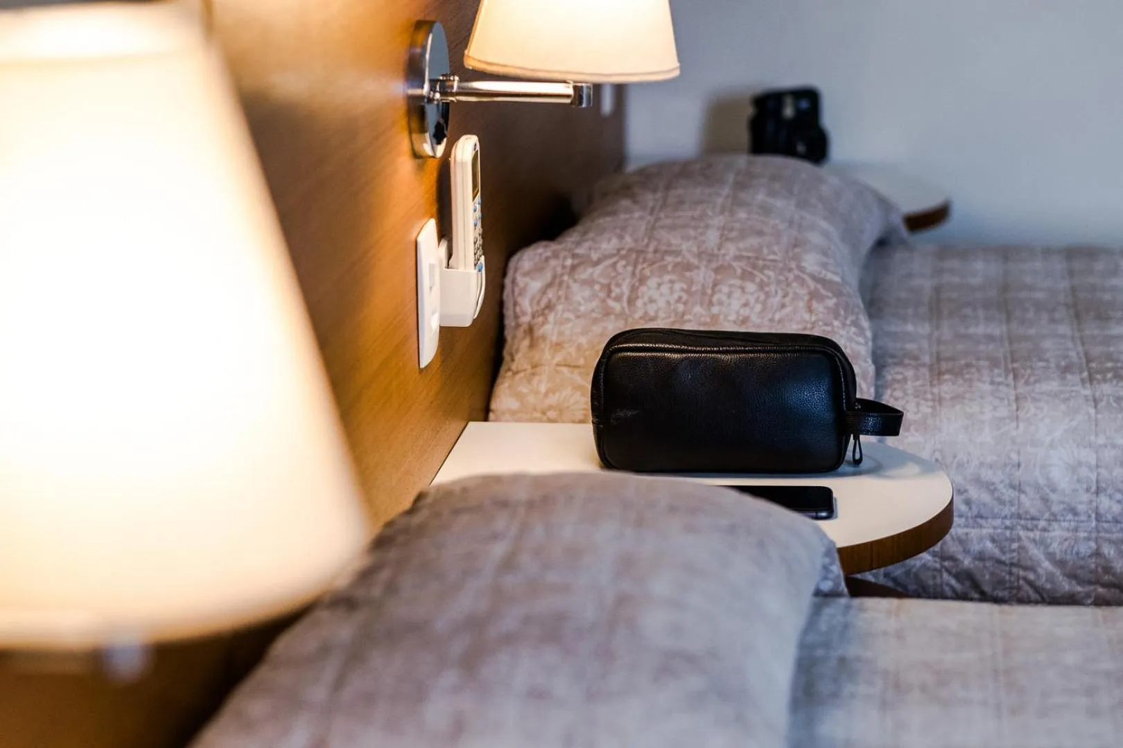 Bed in Vitoria Regia Hotel Bauru