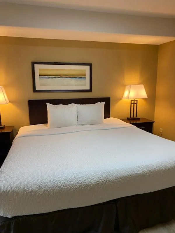 Bedroom in Franklin Suite Hotel