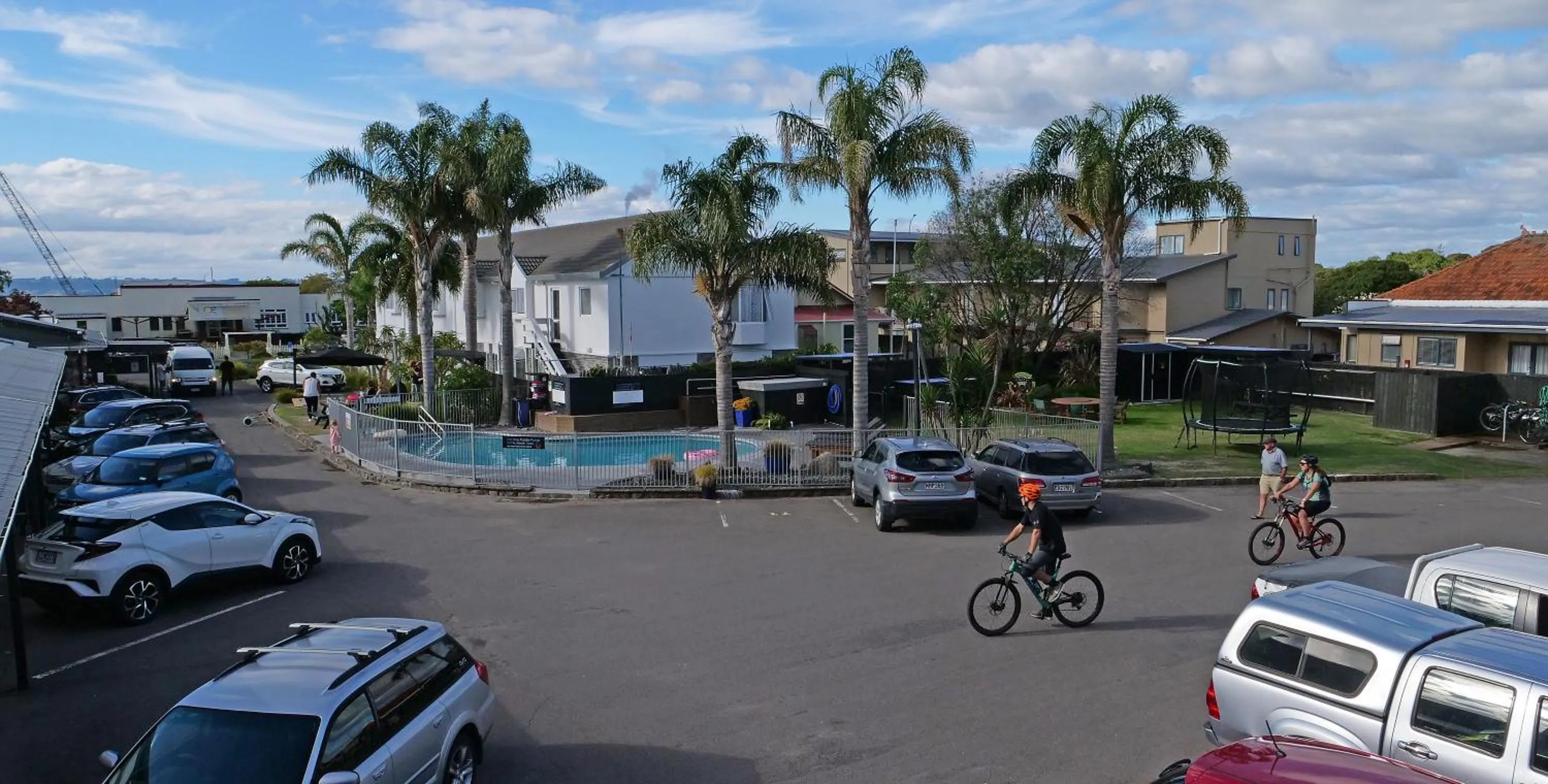 Property building in Aura Accommodation